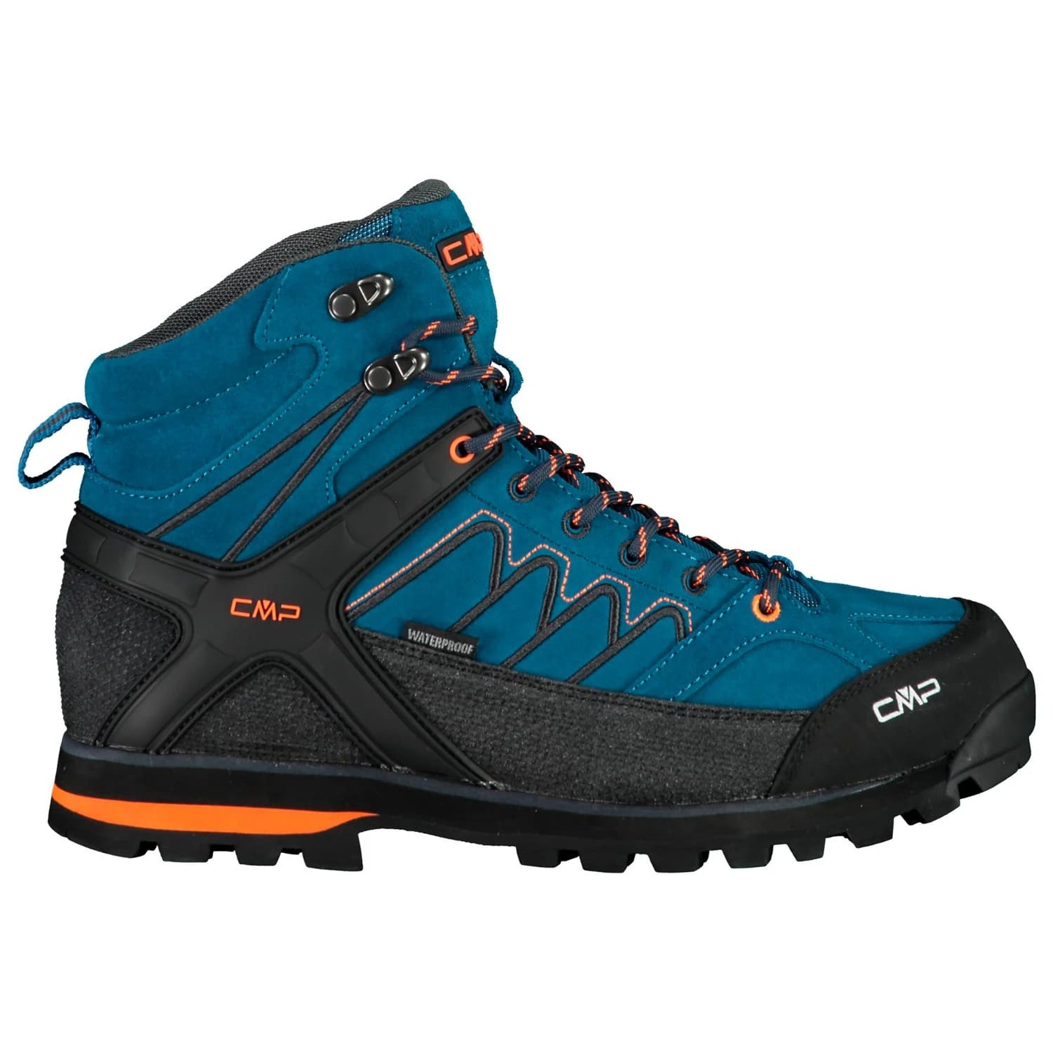 Мъжки туристически обувки CMP Moon Mid Trekking Shoes Waterproof Walking boots - Deep Lake / Antracite