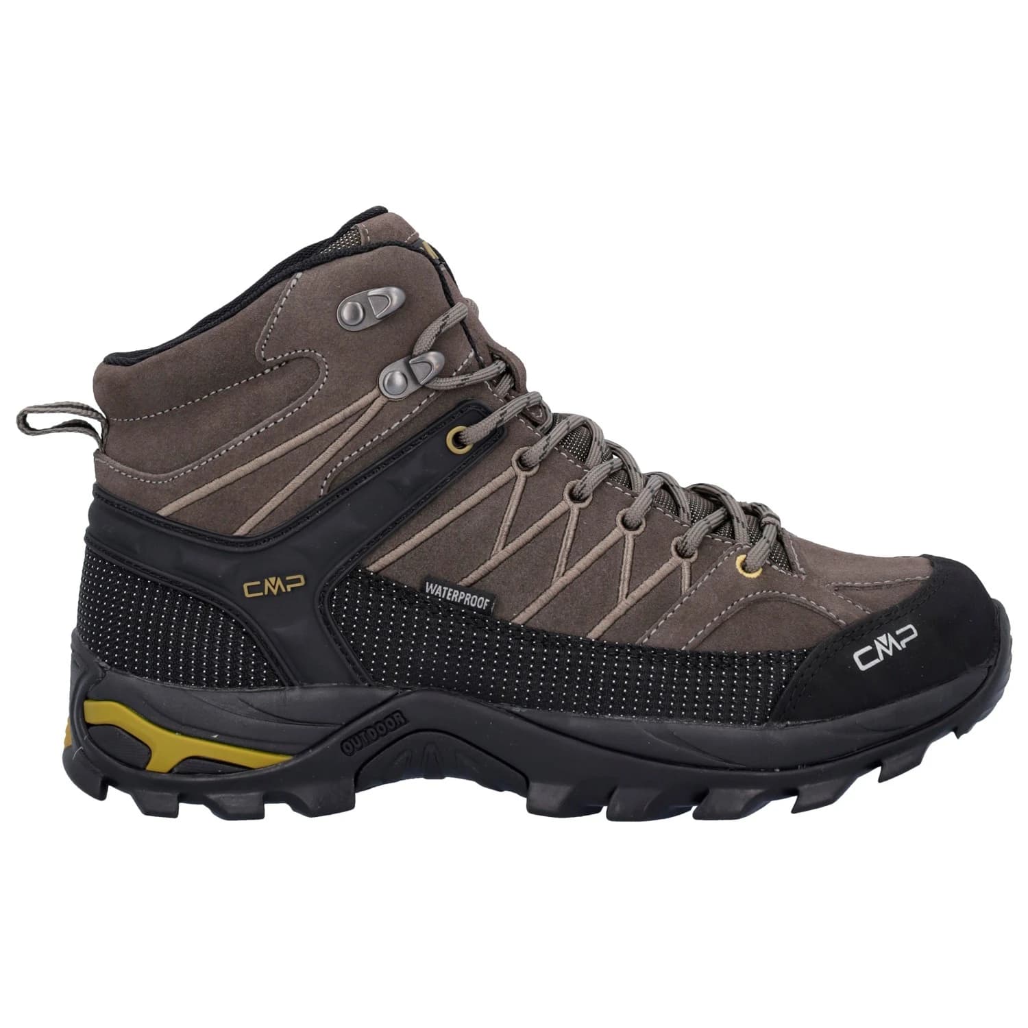 Мъжки туристически обувки CMP Rigel Mid Trekking Shoes Waterproof Walking boots - Fango