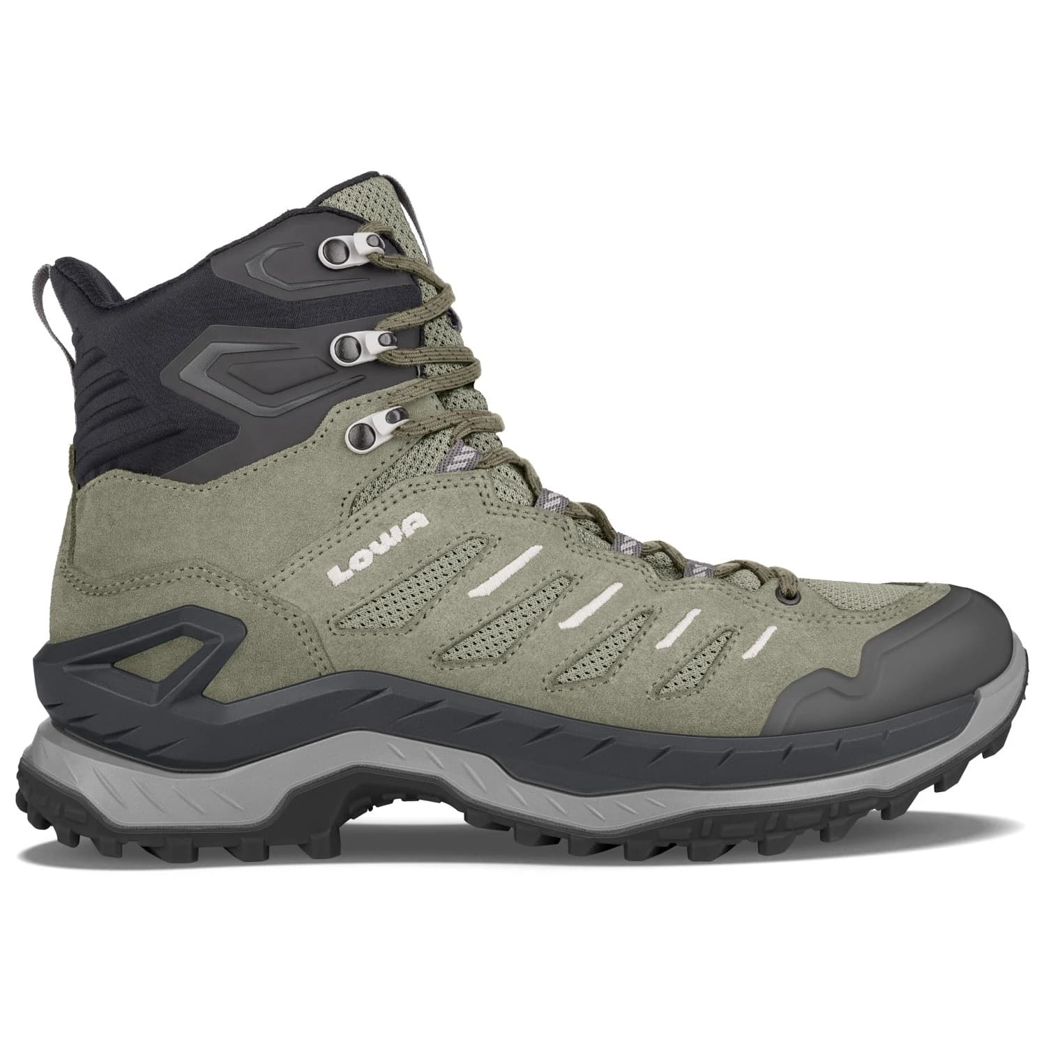 Мъжки туристически обувки Lowa Innovo Mid Walking boots - Sea Grass / Grey