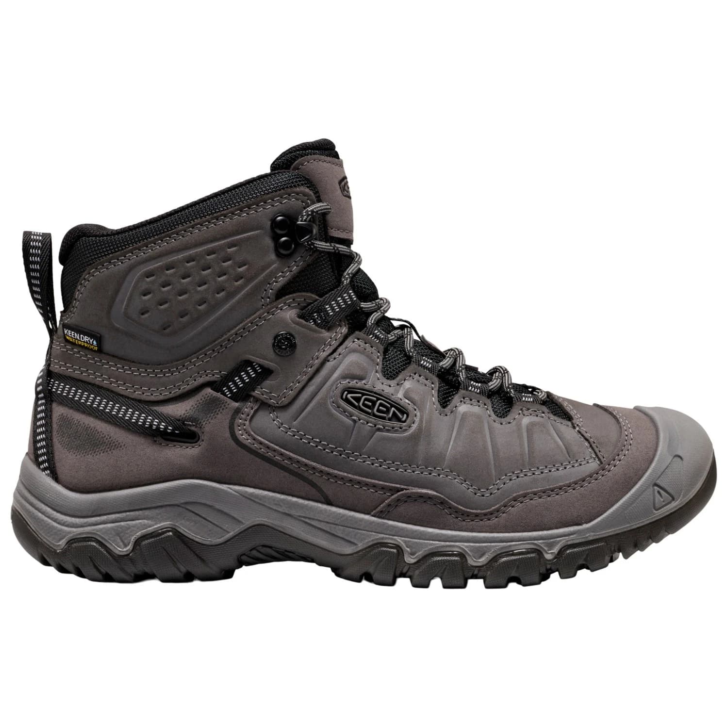 Туристически обувки Keen Targhee IV Mid WP Walking boots - Magnet / Black