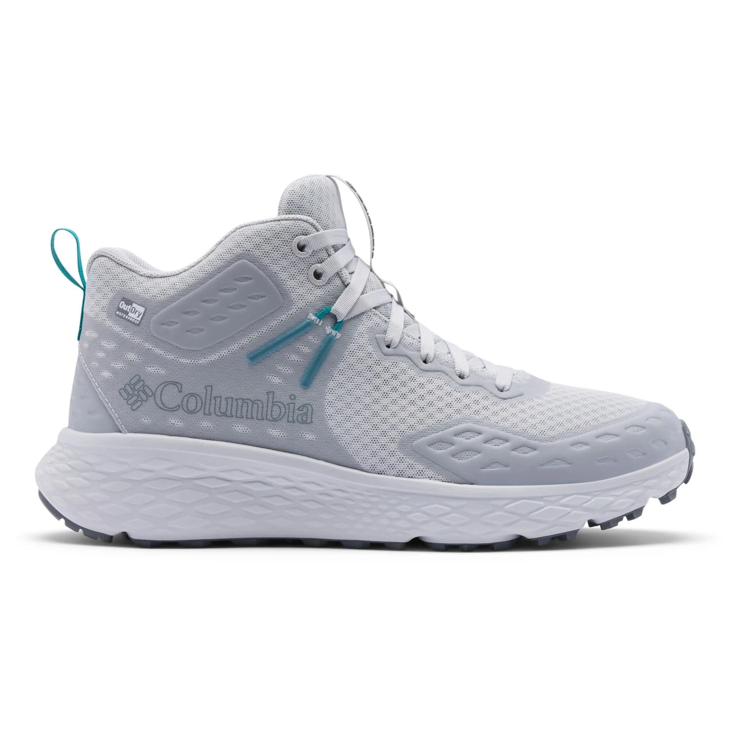 Мъжки туристически обувки Columbia Konos TRS Outdry Mid Walking boots - Grey Ice / Teal Chloride