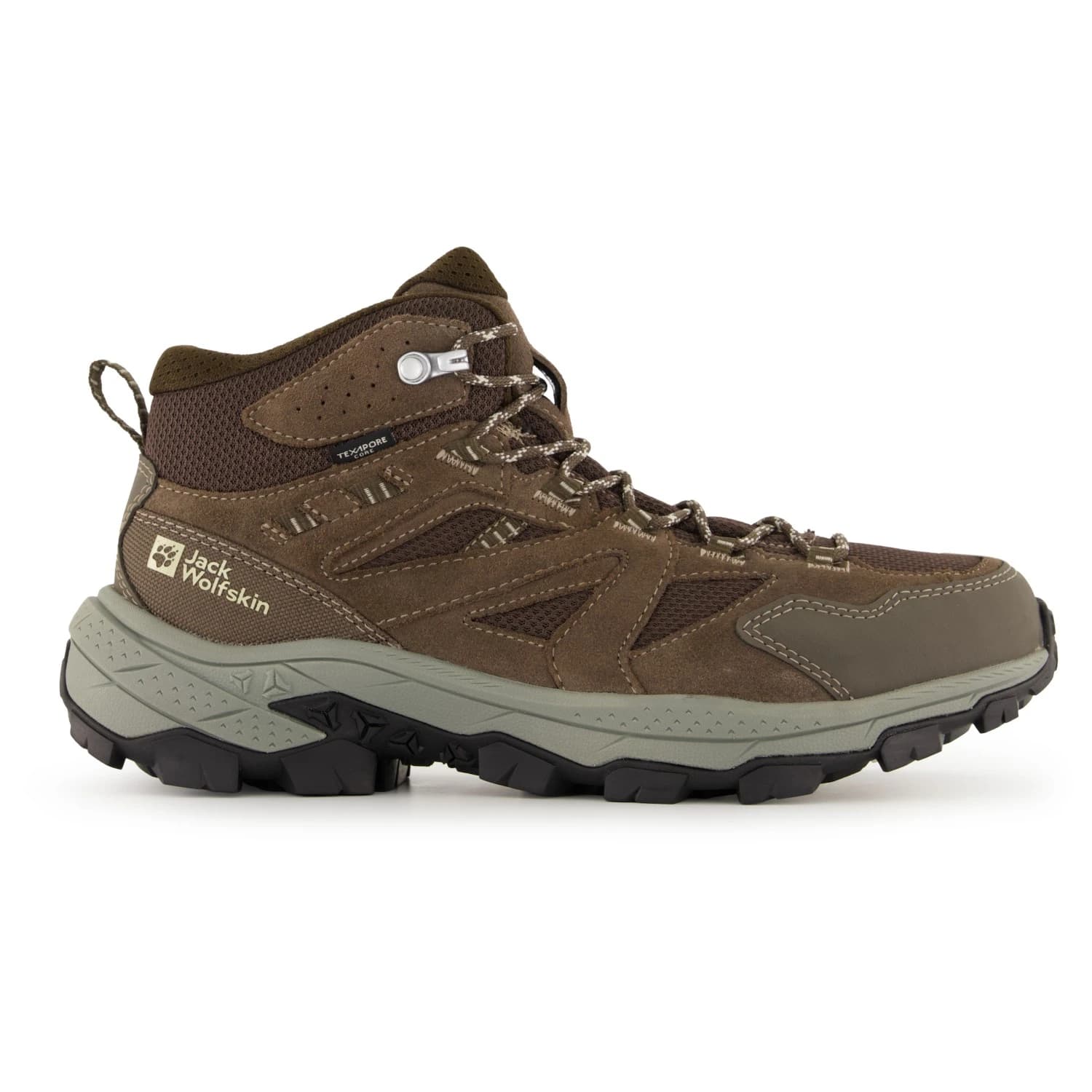 Мъжки мултиспорт обувки Jack Wolfskin Vojo Tour Texapore Mid Walking boots - Cold Coffee