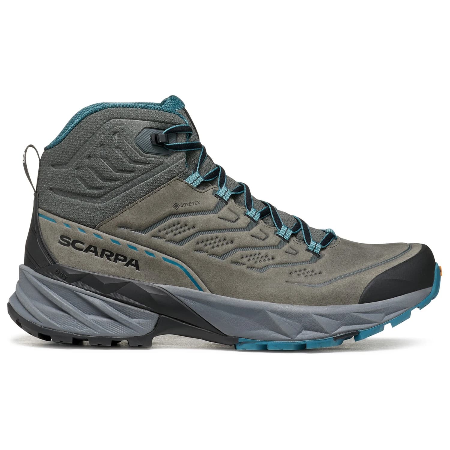 Мъжки туристически обувки Scarpa Rush 2 Pro Mid GTX Walking boots - Titanium / Ocean
