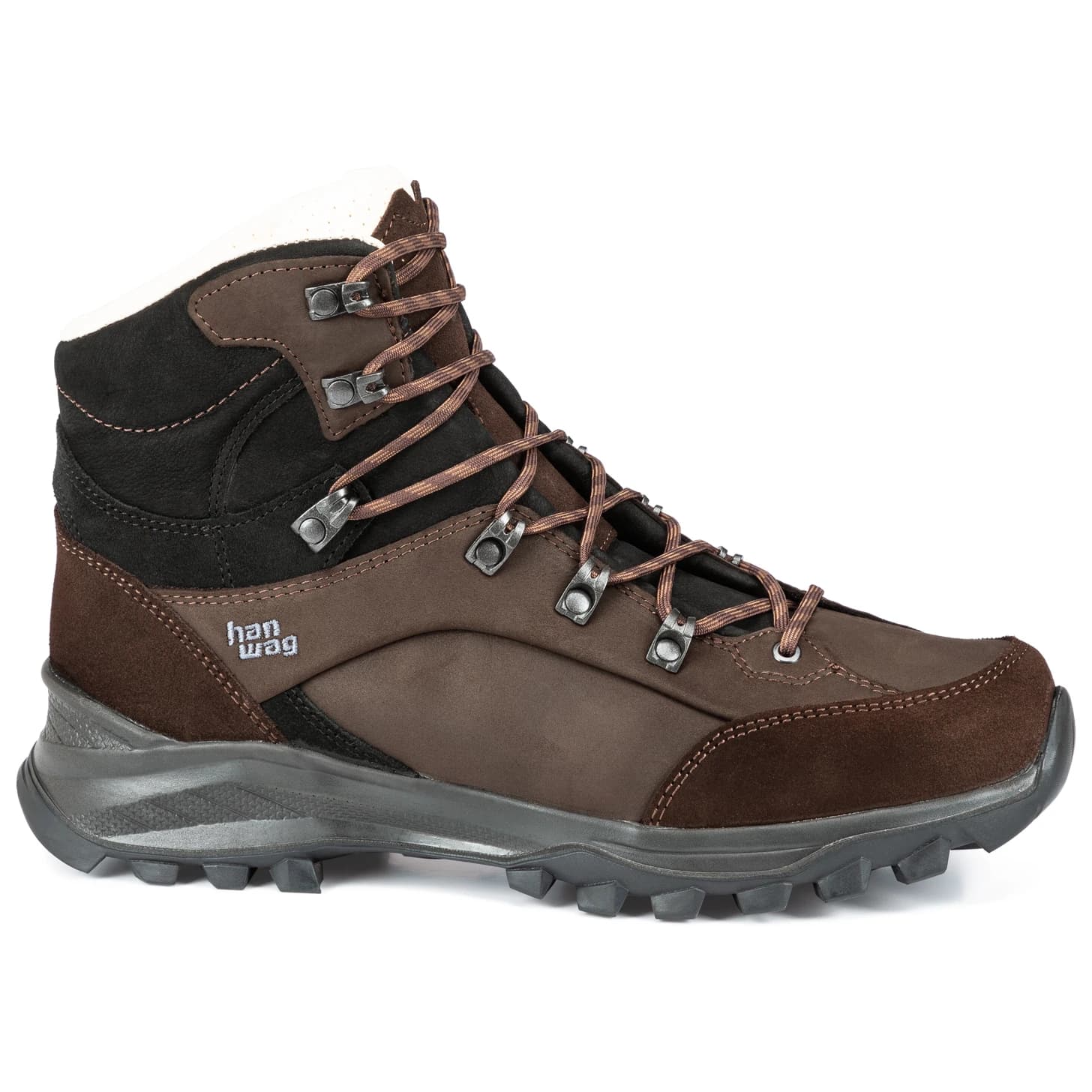 Мъжки туристически обувки Hanwag Alta Bunion II LL Walking boots - Mocca / Black