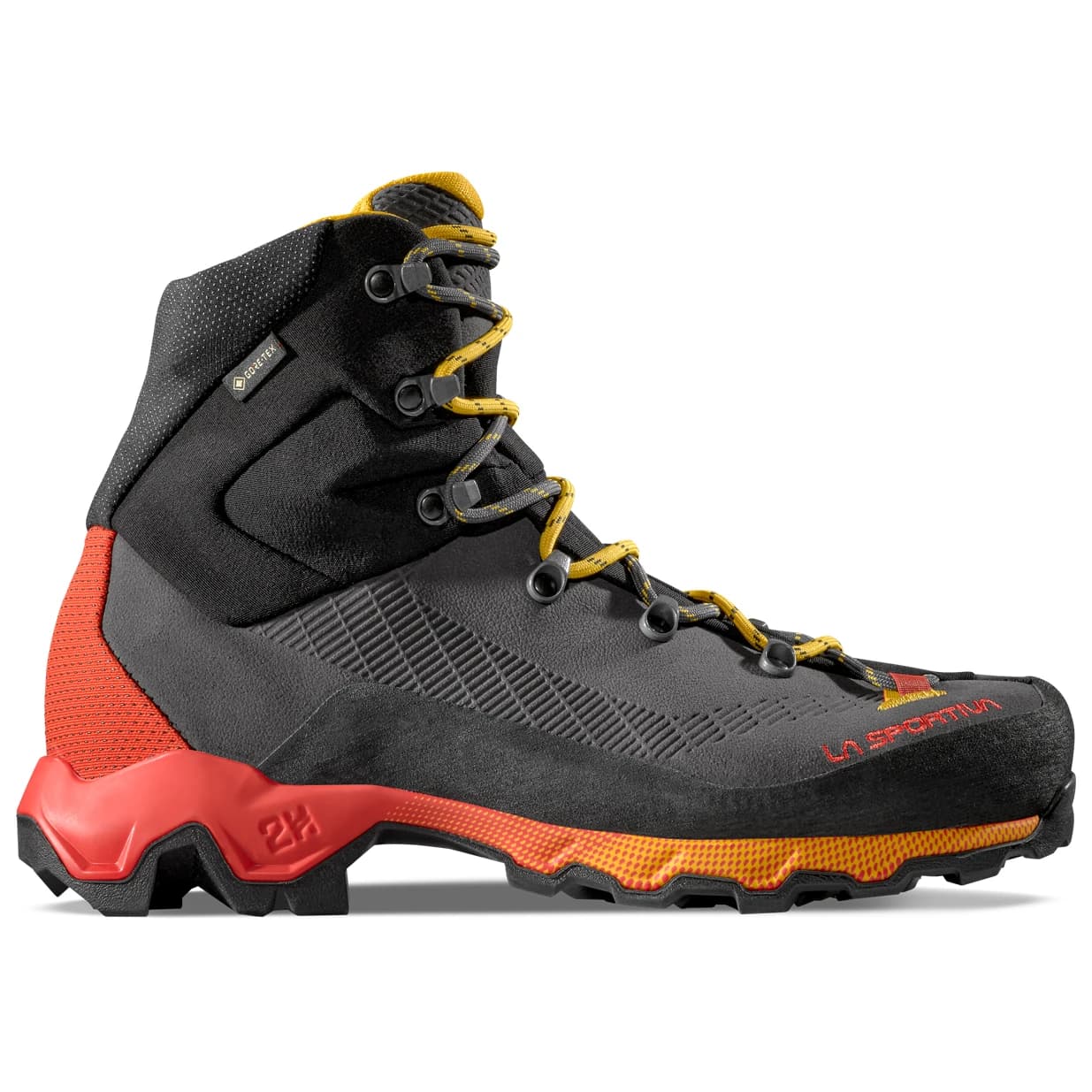 Мъжки туристически обувки La Sportiva Aequilibrium Trek GTX Walking boots - Carbon / Yellow