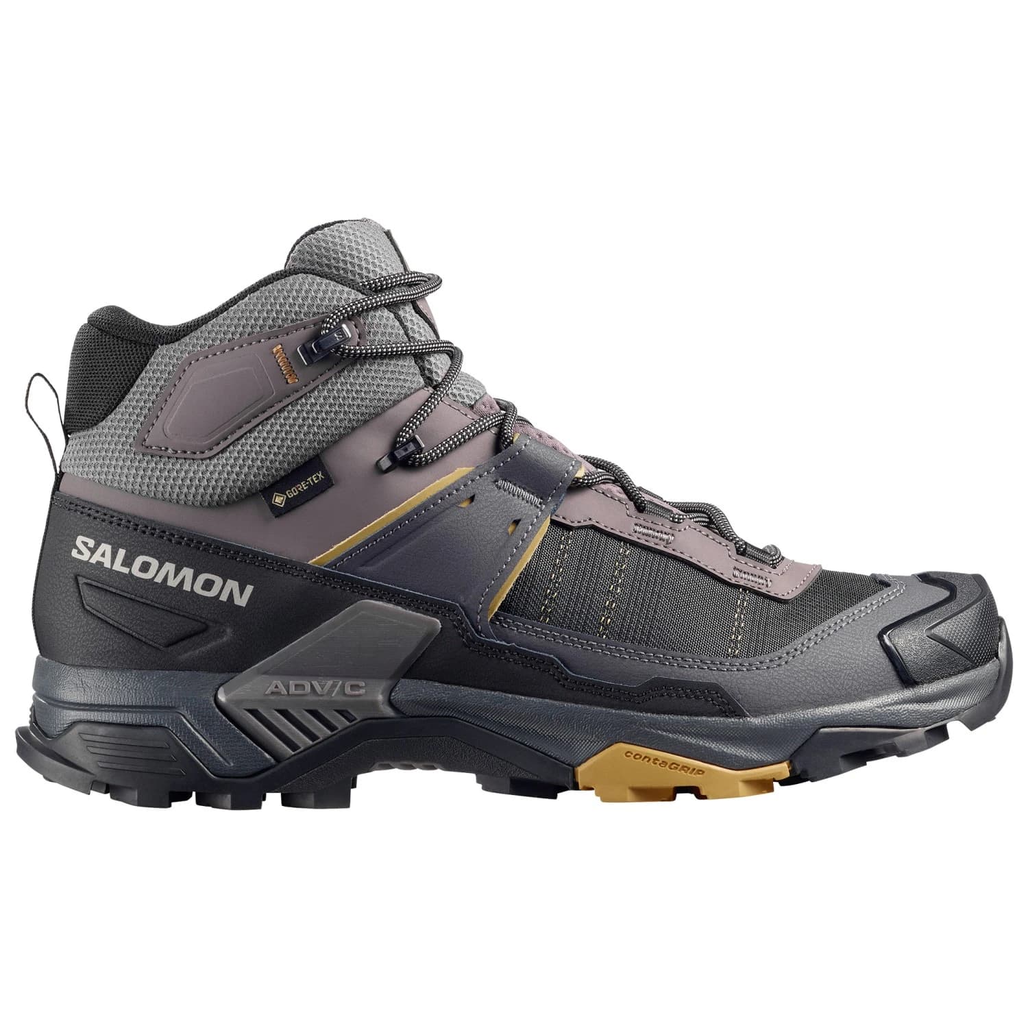 Мъжки туристически обувки Salomon X Ultra 5 Mid GORE-TEX Walking boots - Dark Gull Gray / Asphalt / Willow
