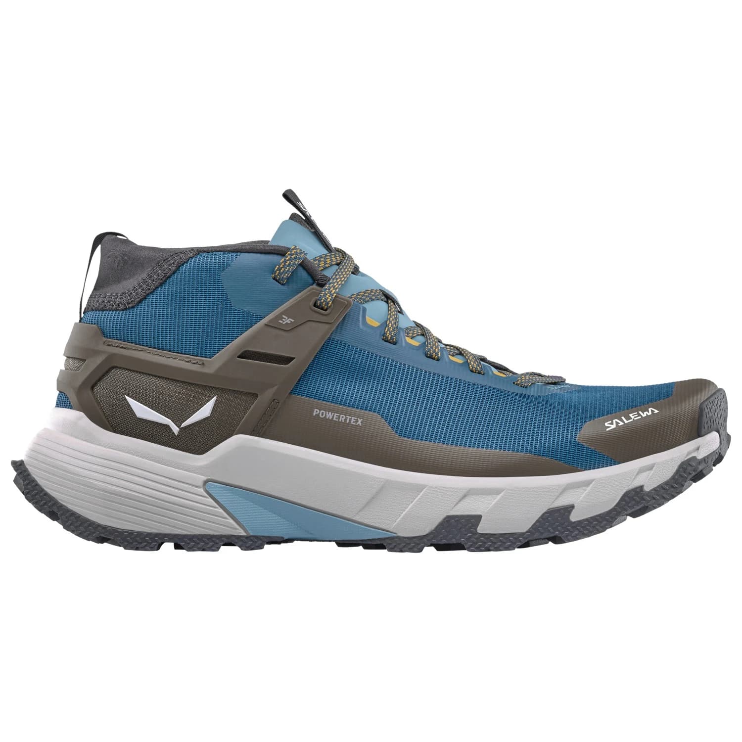 Мъжки туристически обувки Salewa Pedroc 2 Mid PTX Walking boots - Pond / Black Out
