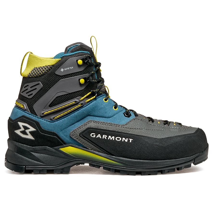 Мъжки туристически обувки Garmont Akron Mid GTX Walking boots - Fin Blue / Sheen Yellow