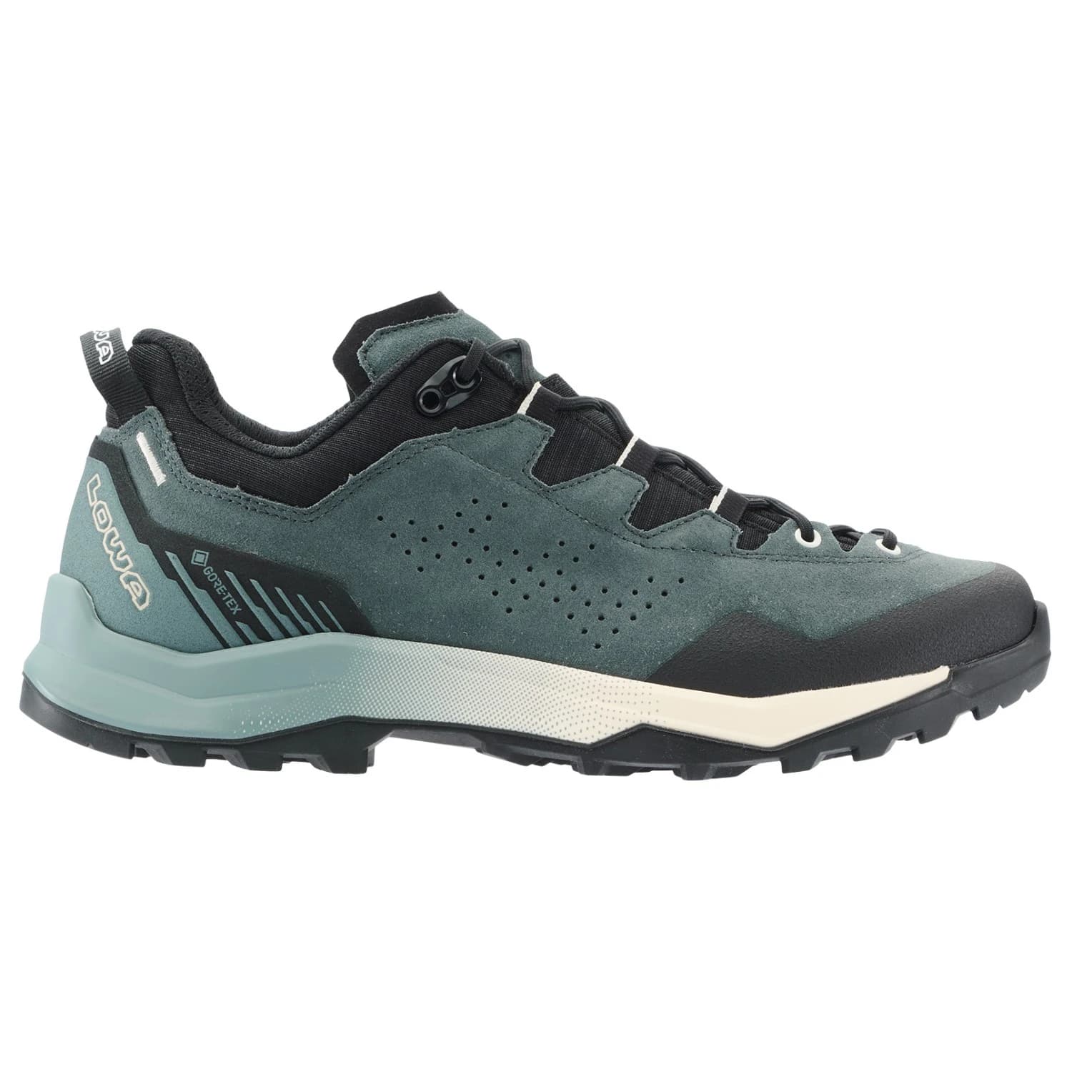 Мъжки туристически обувки Lowa Explorer GTX Lo Walking boots - Slate Blue / Black