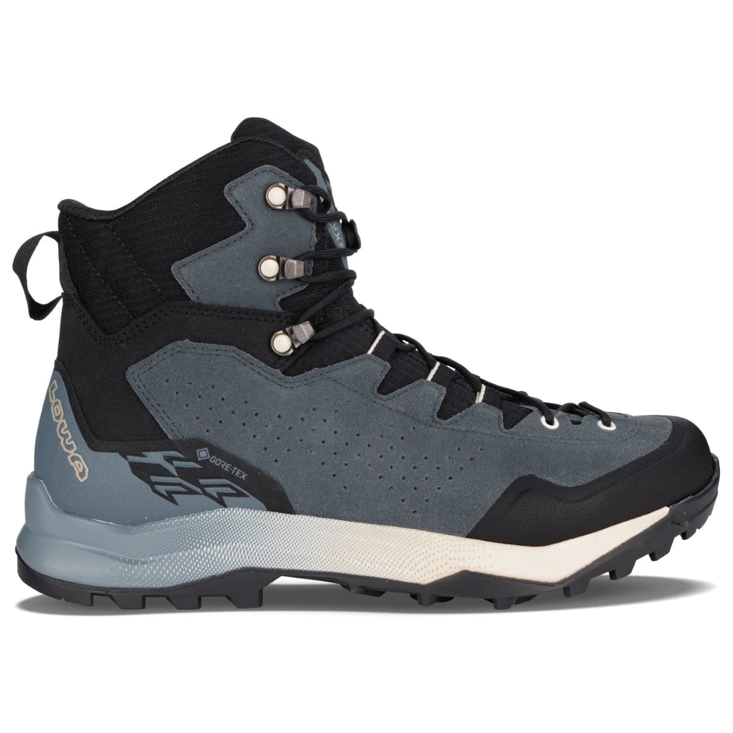 Мъжки туристически обувки Lowa Explorer GTX Mid Walking boots - Slate Blue / Black