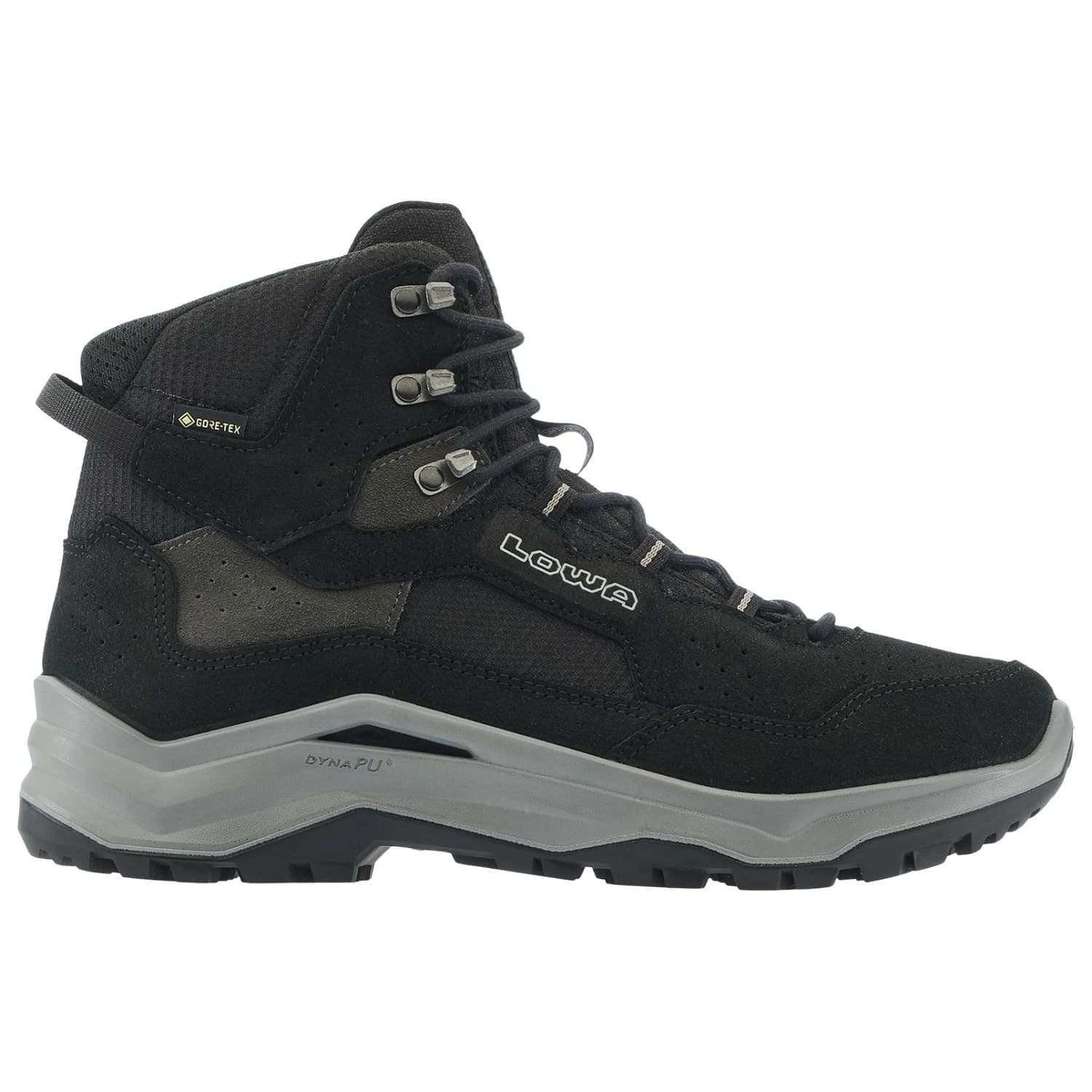 Мъжки туристически обувки Lowa Ventierra GTX MID Walking boots - Black / Grey