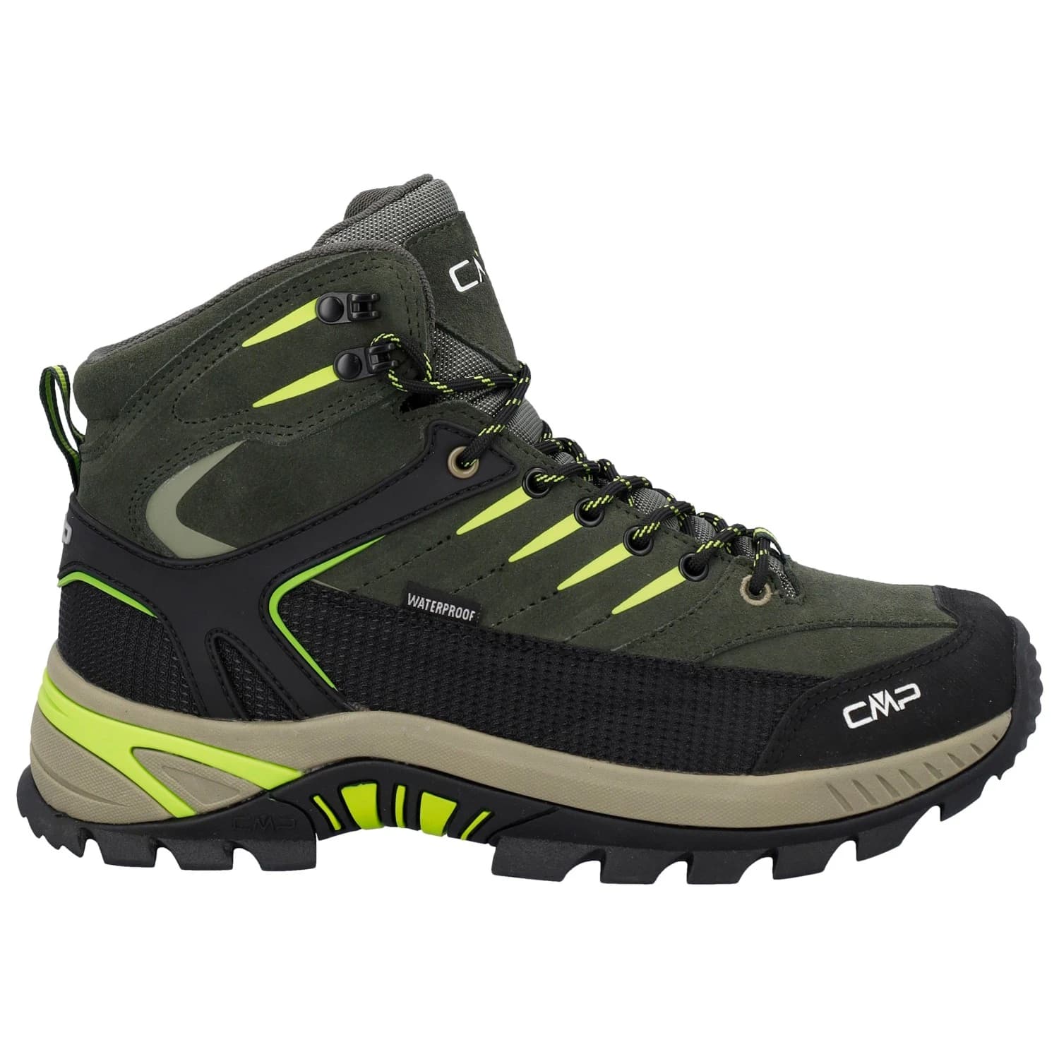 Мъжки туристически обувки CMP Rigel 2.0 Mid Trekking Shoes WP Walking boots - Pine / Mela