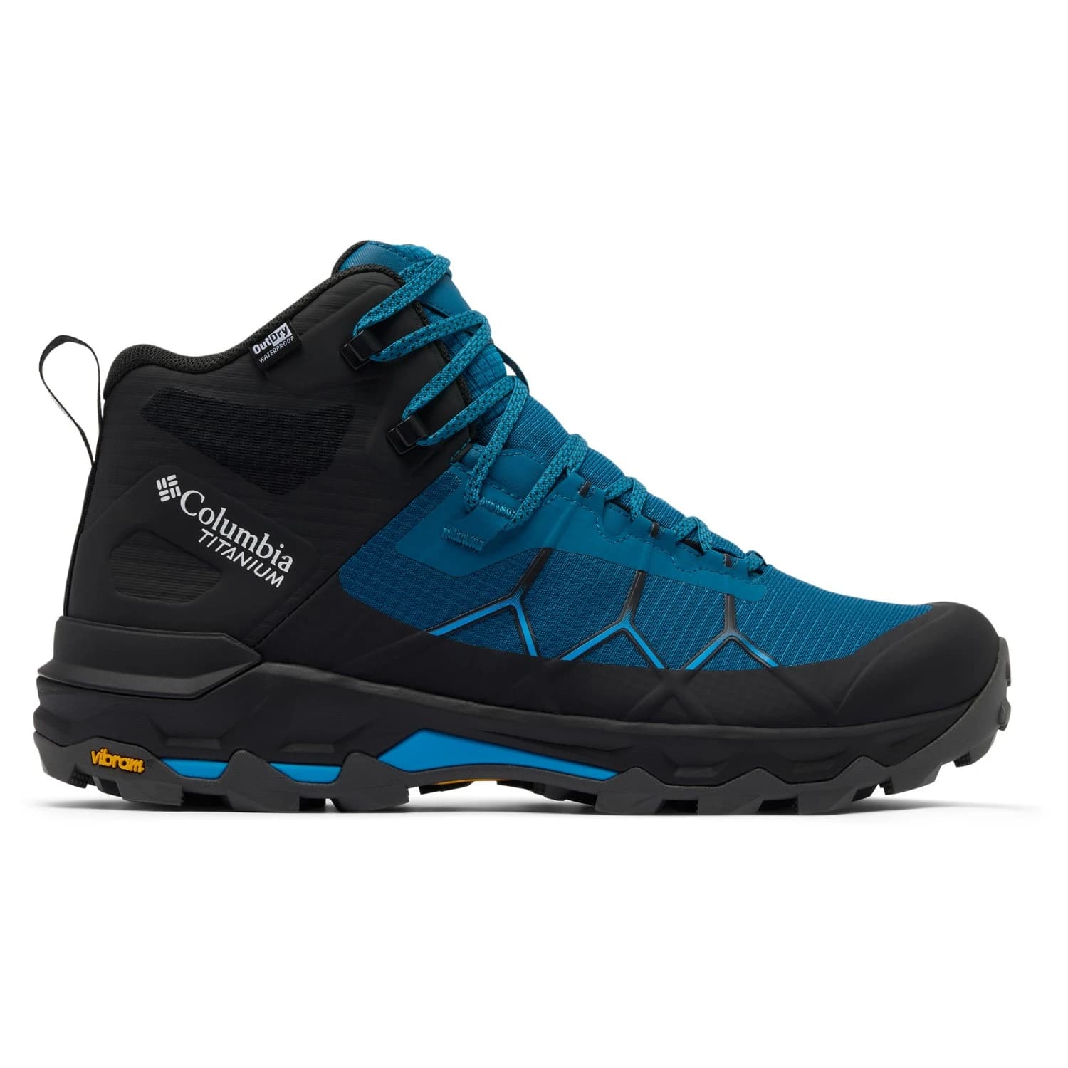 Мъжки туристически обувки Columbia Peakfreak Titanium Outdry Mid Walking boots - Phoenix Blue / Compass Blue