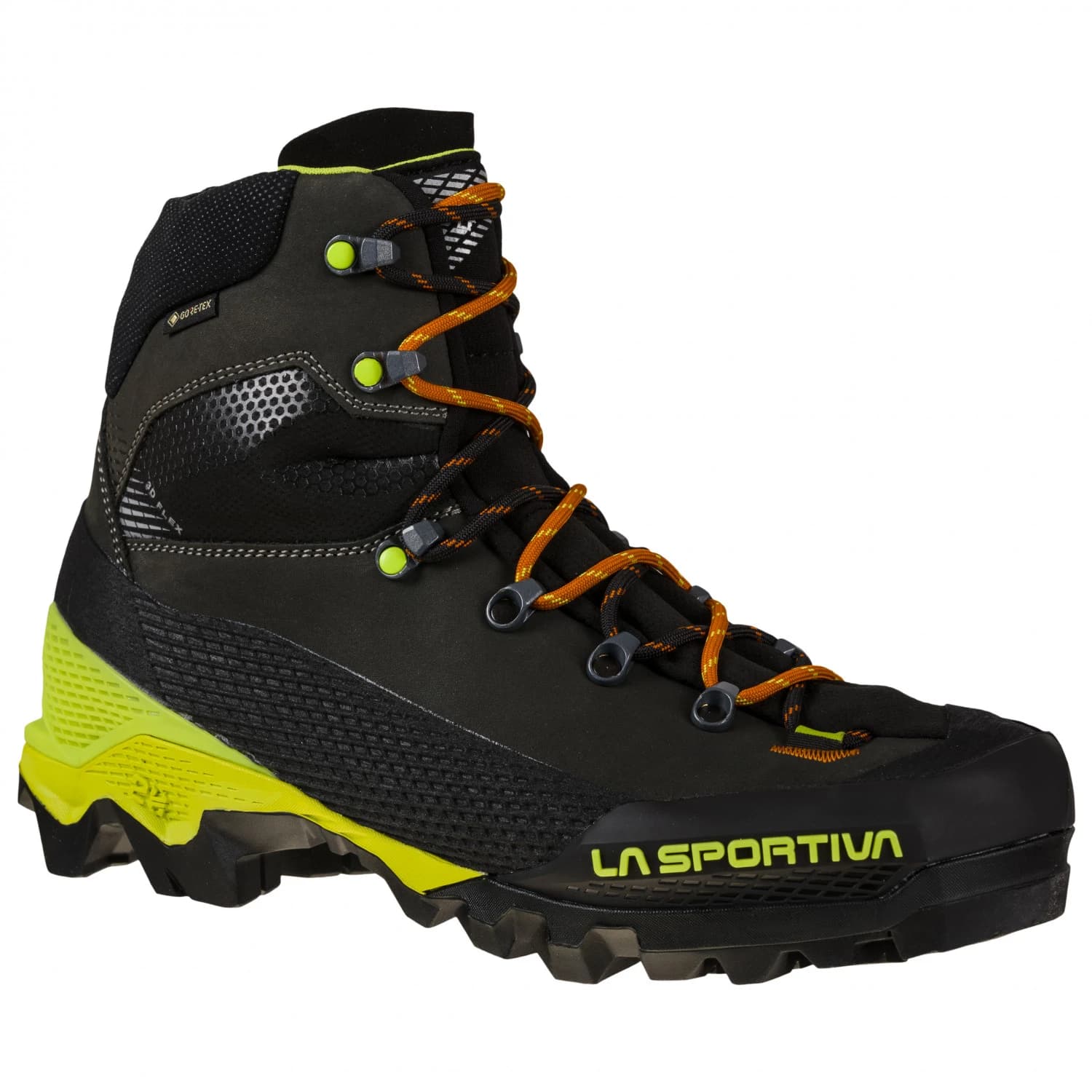 Мъжки алпийски обувки La Sportiva Aequilibrium LT GTX Mountaineering boots - Carbon / Lime Punch