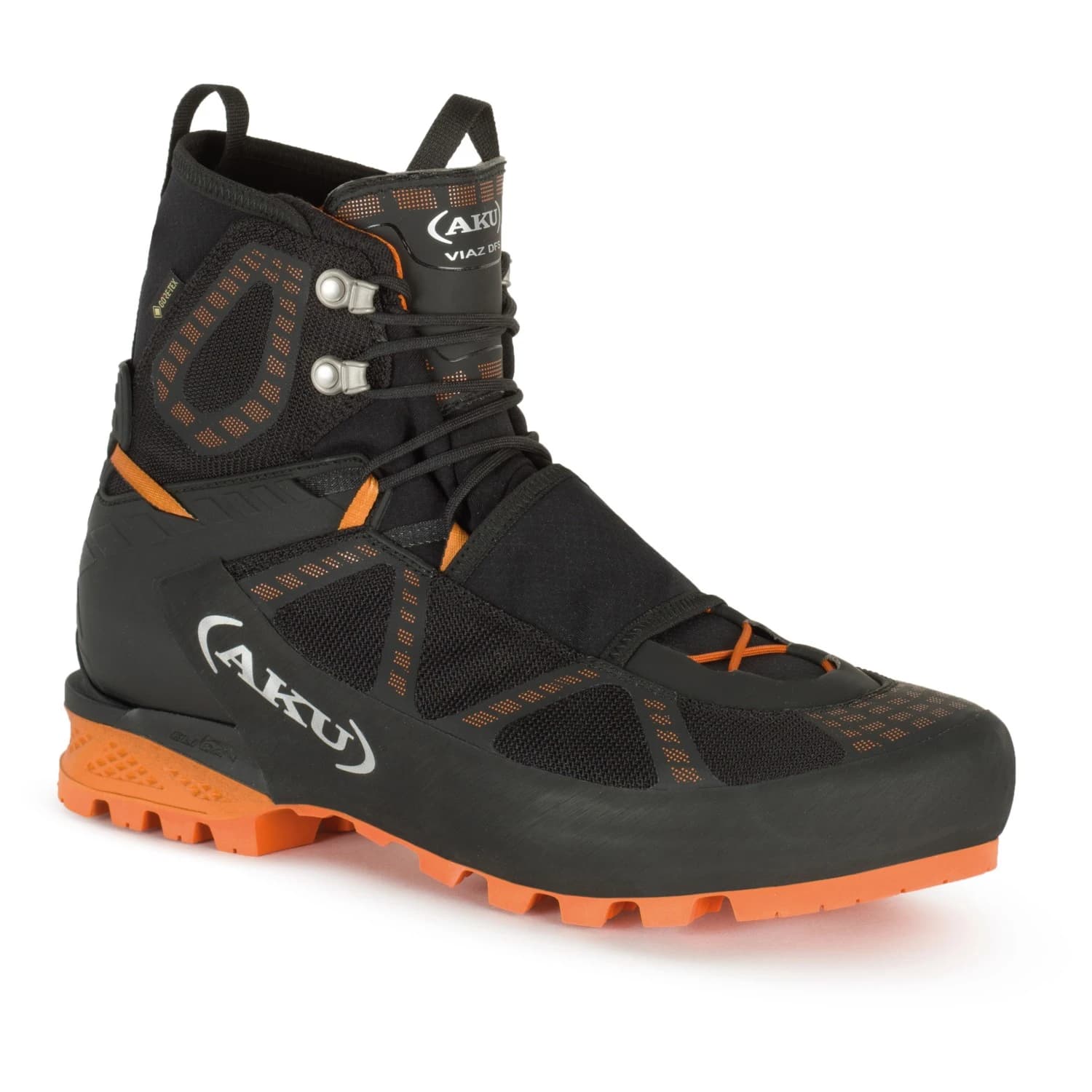 Мъжки алпийски обувки AKU Viaz Dfs GTX Mountaineering boots - Black / Orange