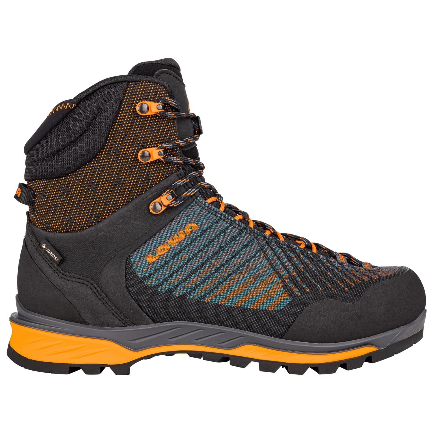Мъжки алпийски обувки Lowa Mangart GTX Mid Mountaineering boots - Anthracite / Flame