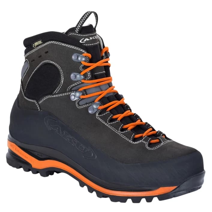 Мъжки алпийски обувки AKU Superalp GTX Wide Mountaineering boots - Anthracite / Orange
