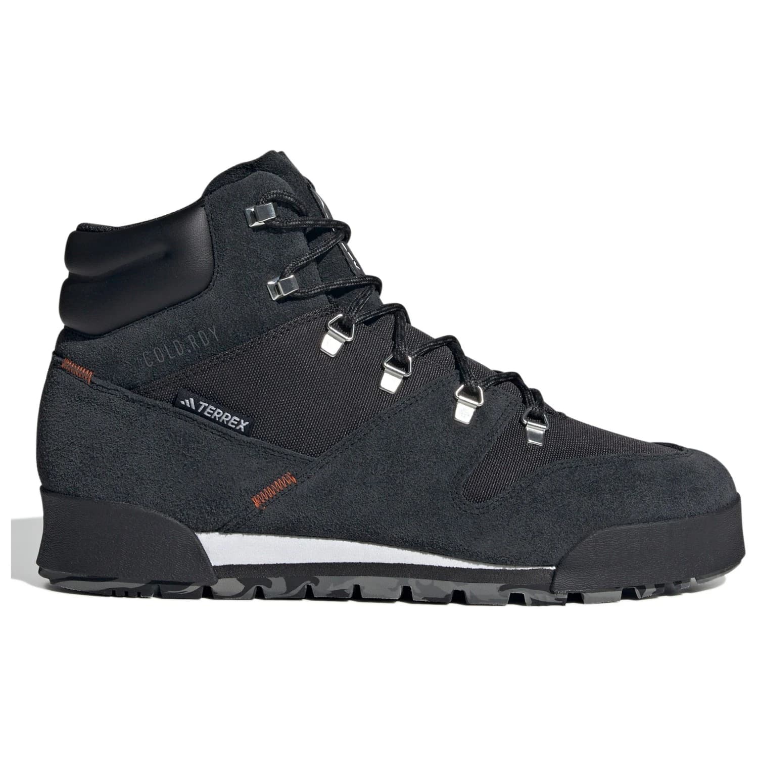 Мъжки зимни ботуши Adidas terrex Terrex Snowpitch Cold.RDY Winter boots - Core Black / Core Black / Semi Impact Orange
