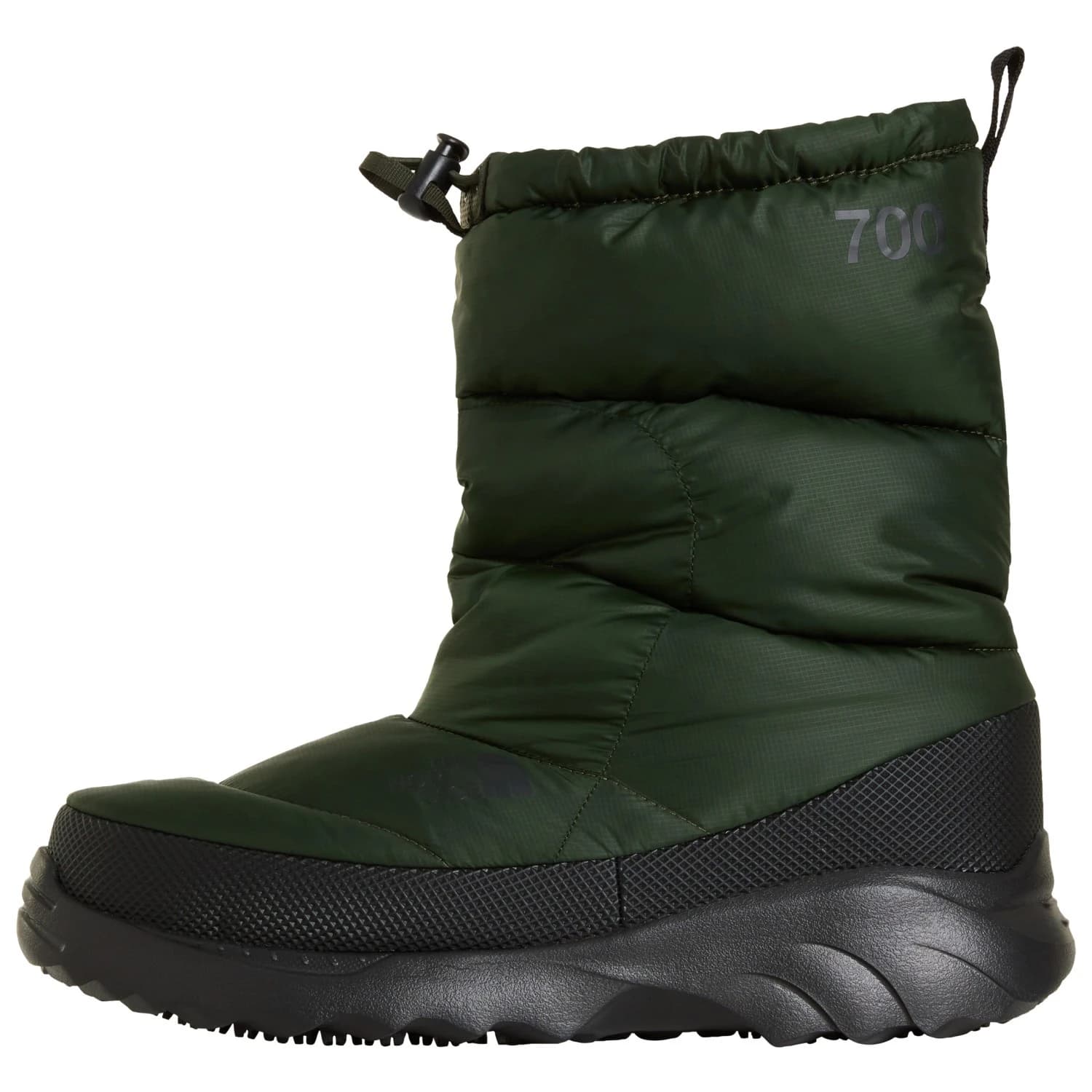 Зимни ботуши The North Face Nuptse Traction Bootie Winter boots - Bottle Green / TNF Black