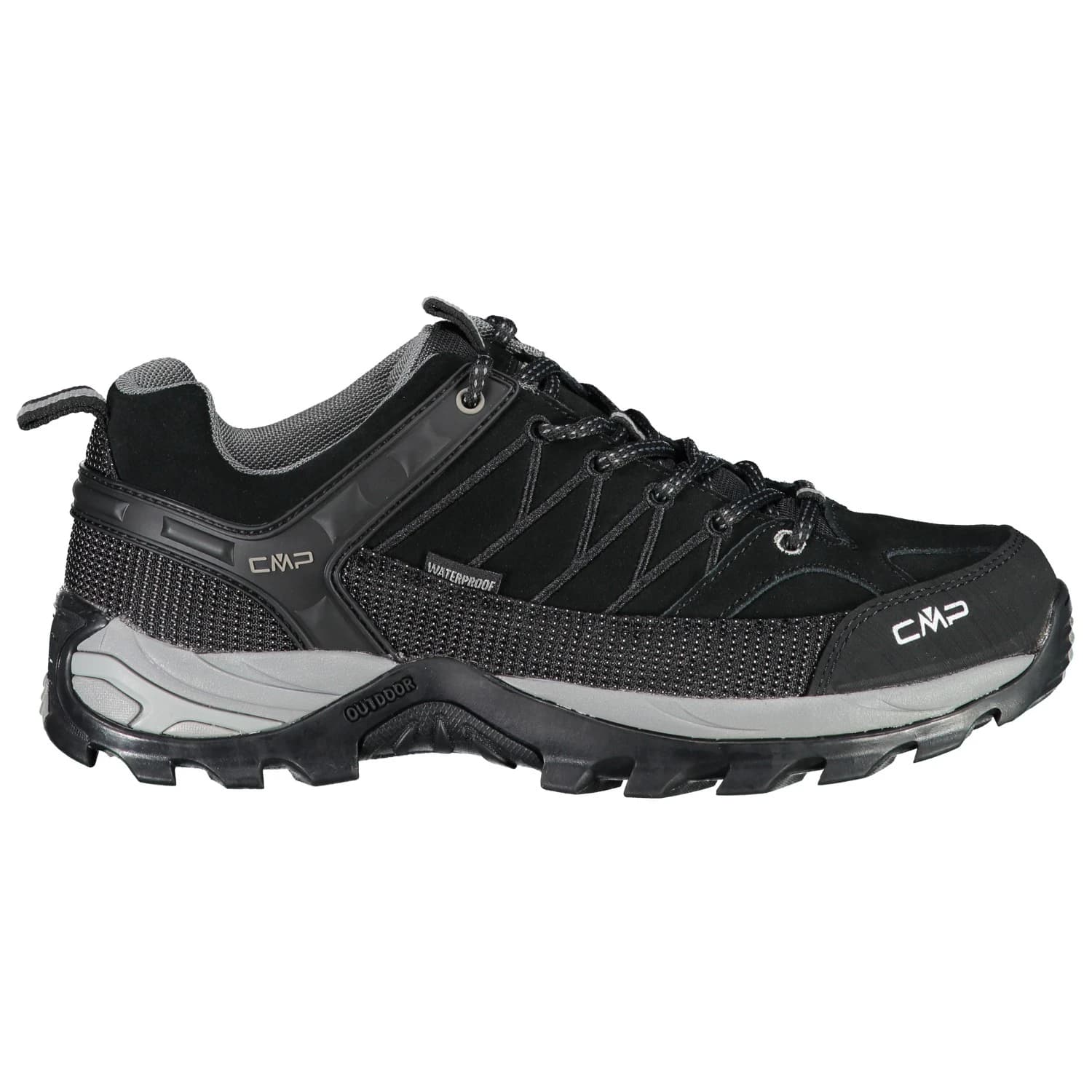 Мъжки мултиспорт обувки CMP Rigel Low Trekking Shoes Waterproof Multisport shoes - Nero / Grey