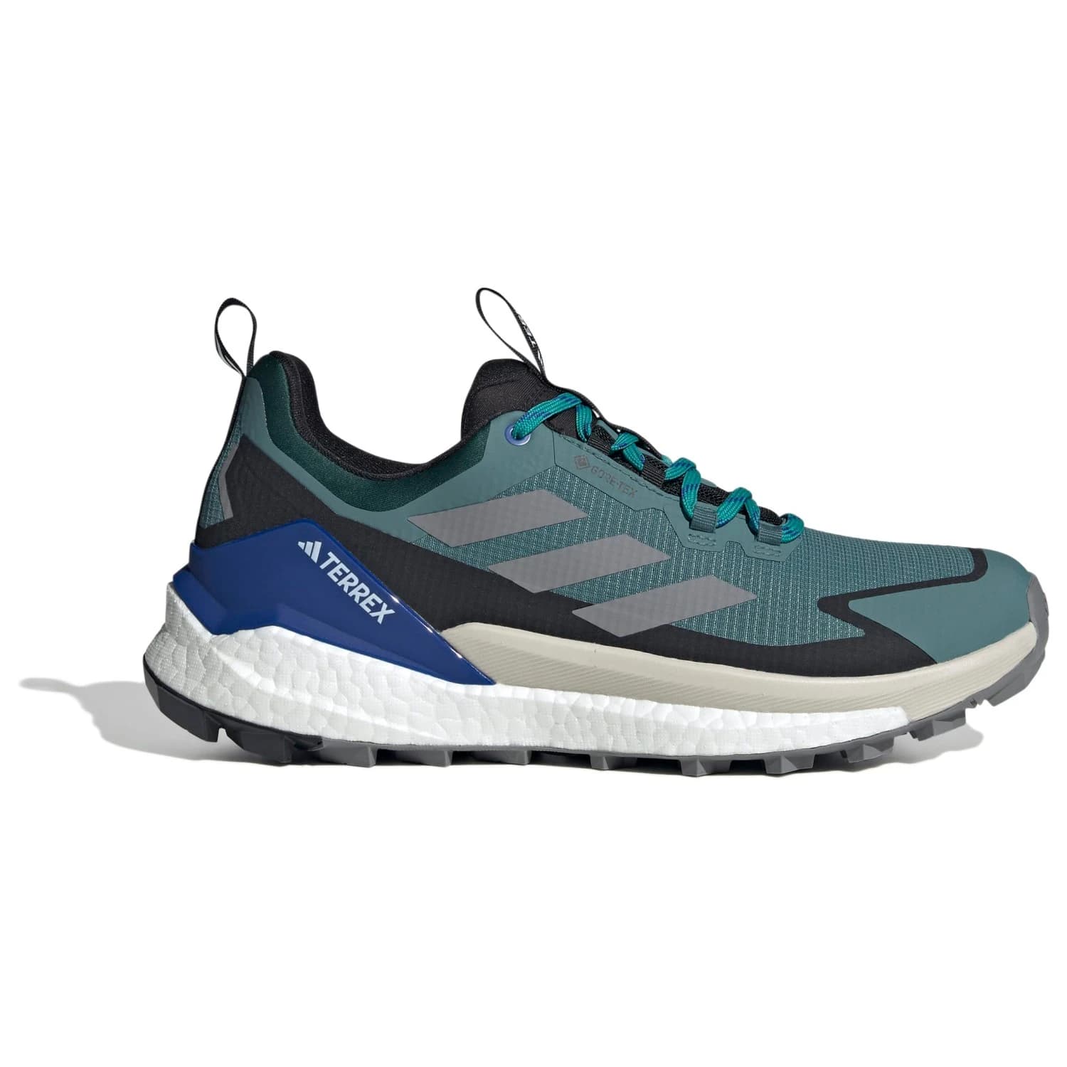 Мъжки мултиспорт обувки adidas Terrex Terrex Free Hiker 2 Low GTX Multisport shoes - Preloved Teal / Grey Three / Core Black