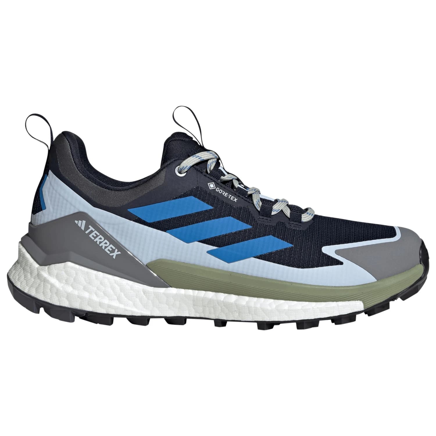 Мъжки мултиспорт обувки adidas Terrex Terrex Free Hiker 2 Low GTX Multisport shoes - Legend Ink / Ray Blue / Crystal Sky