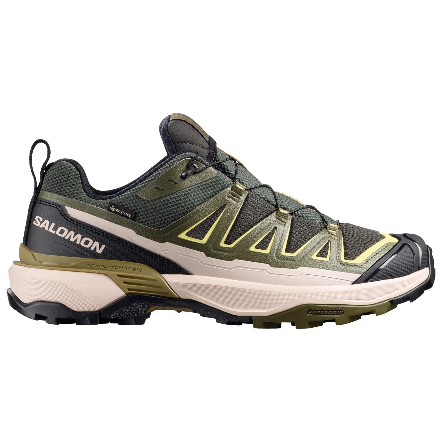 Мъжки мултиспорт обувки Salomon X Ultra 360 Edge GTX Multisport shoes - Peat / Olive Night / Endive