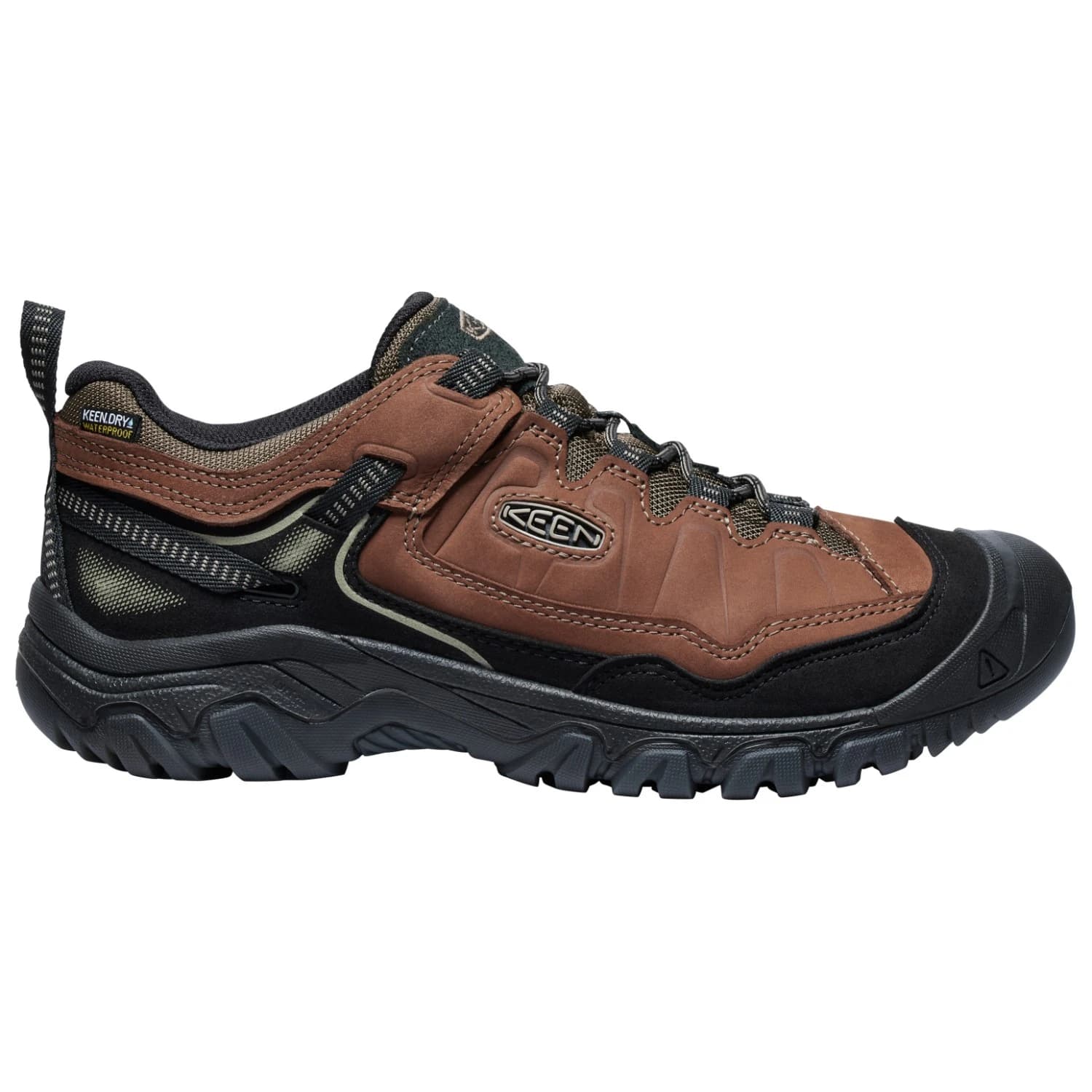 Мъжки мултиспорт обувки Keen Targhee IV WP Multisport shoes - Bison / Black