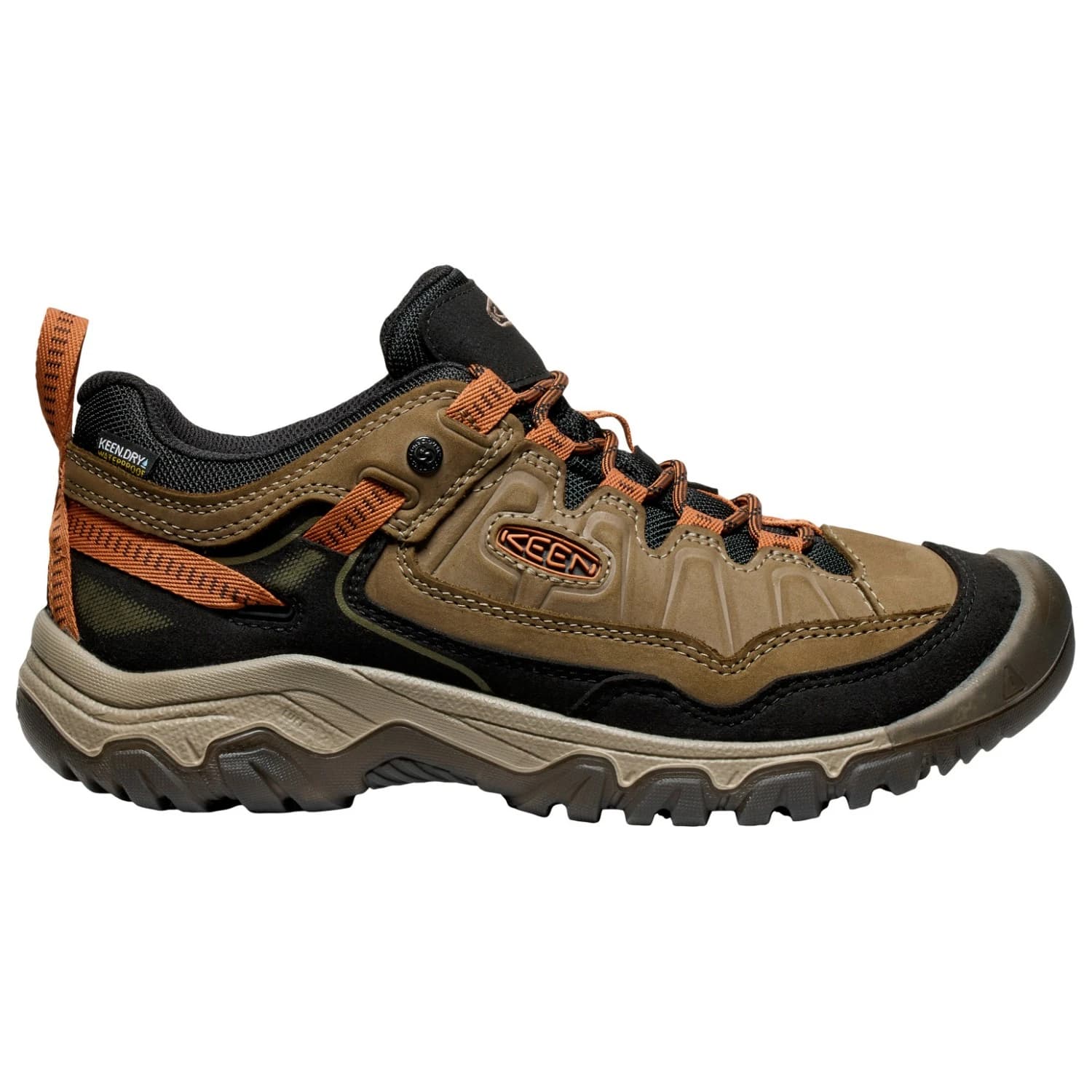 Мъжки мултиспорт обувки Keen Targhee IV WP Multisport shoes - Sea Turtle / Roasted Pecan