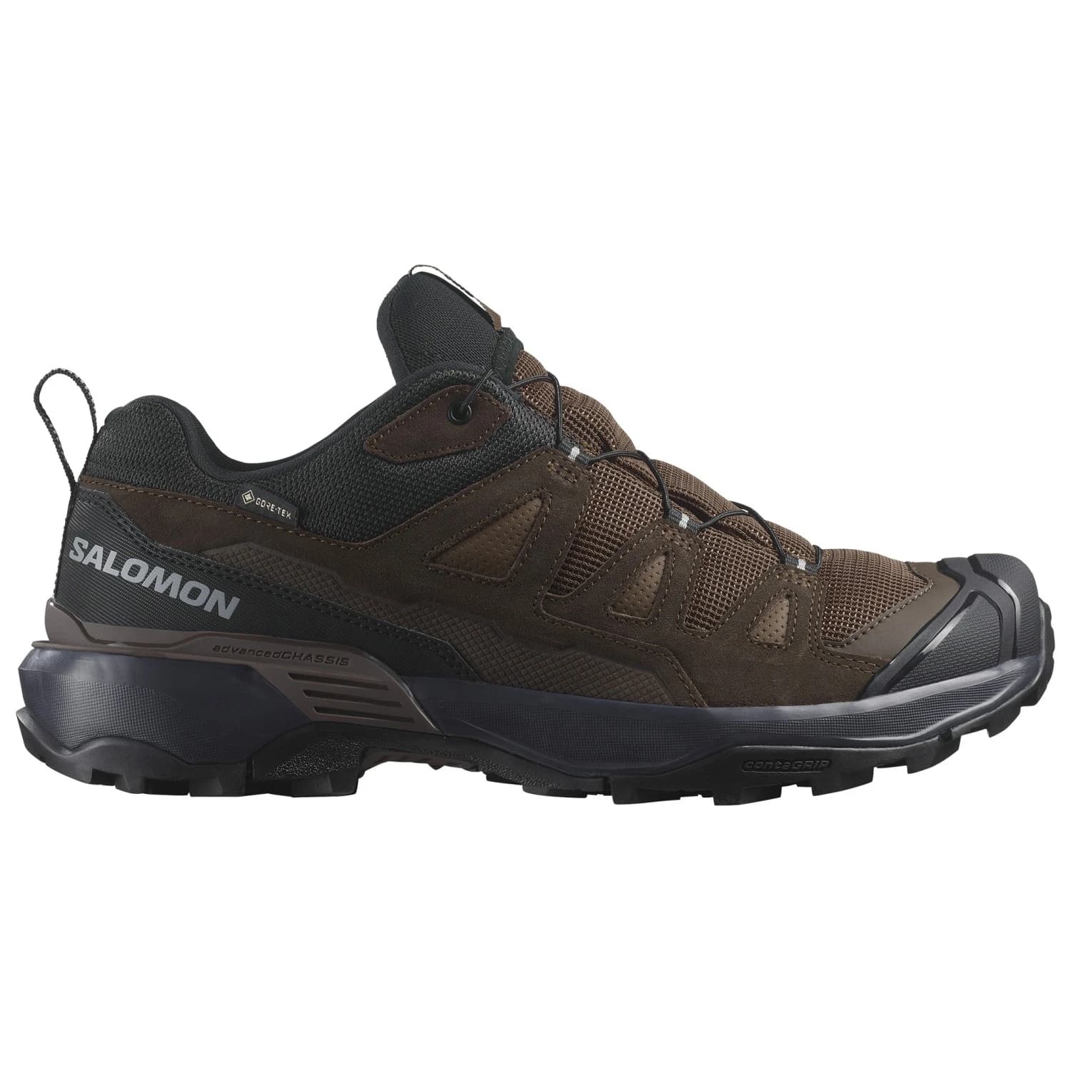 Мъжки мултиспорт обувки Salomon X Ultra 360 Leather GORE-TEX Multisport shoes - Dark Earth / Delicioso / Sharkskin
