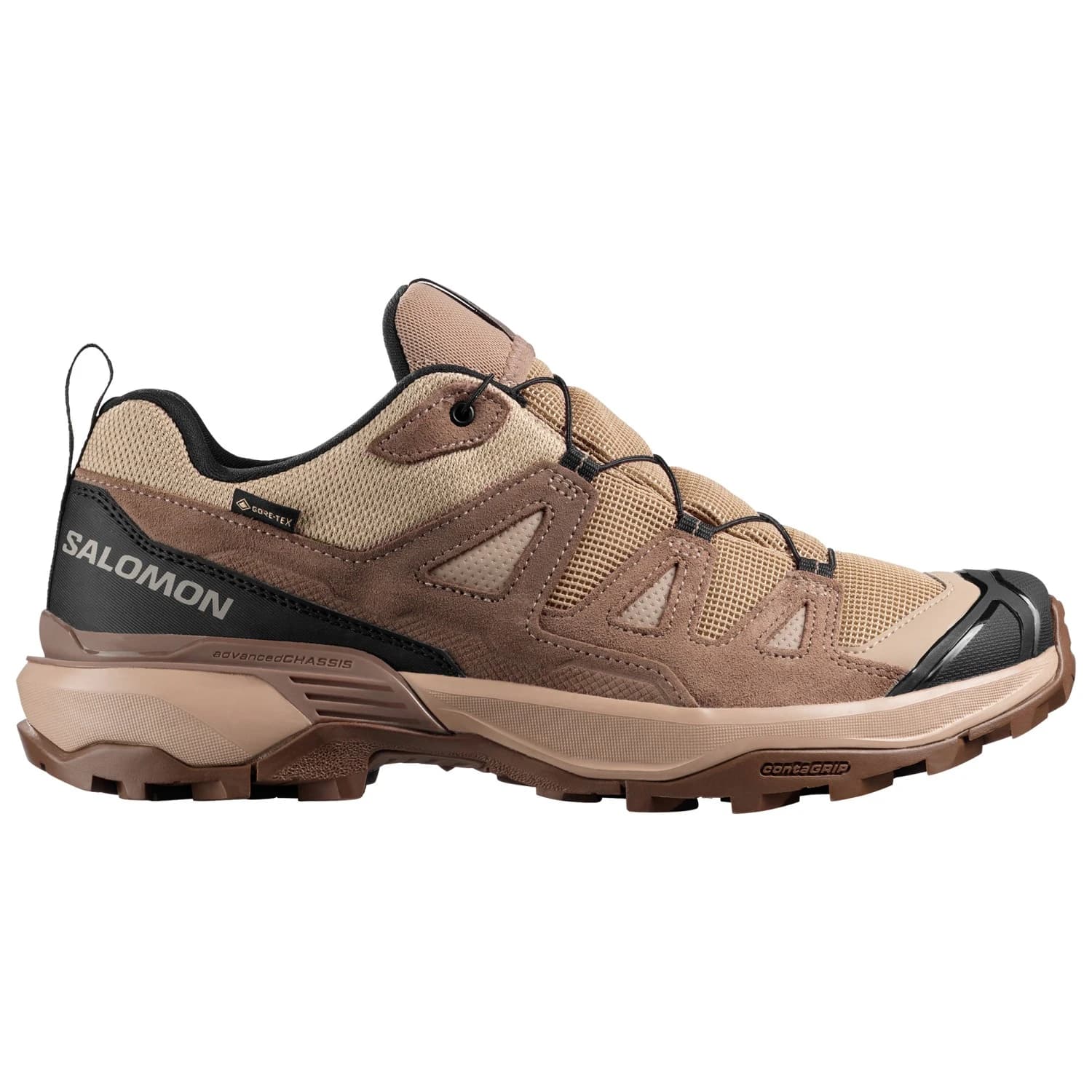 Мъжки мултиспорт обувки Salomon X Ultra 360 Leather GORE-TEX Multisport shoes - Desert Tan / Walnut / Dark Earth