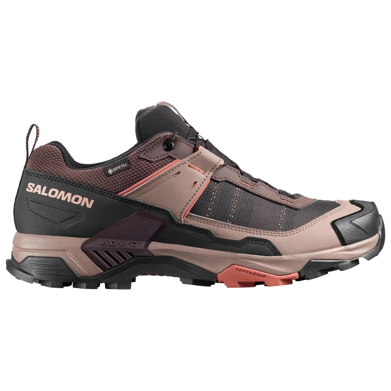 Мъжки мултиспорт обувки Salomon X Ultra 5 GORE-TEX Multisport shoes - Black Coffee / Walnut / Arabian Spice