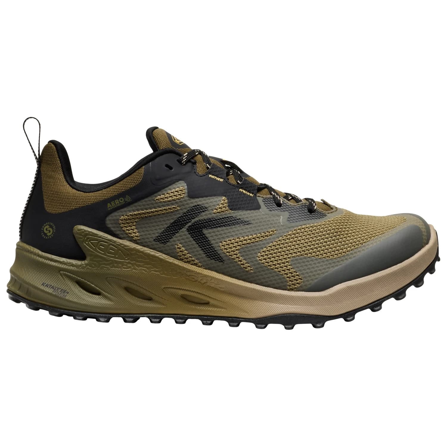 Мъжки мултиспорт обувки Keen Zionic NXT WP Multisport shoes - Martini Olive / Lemon Curry