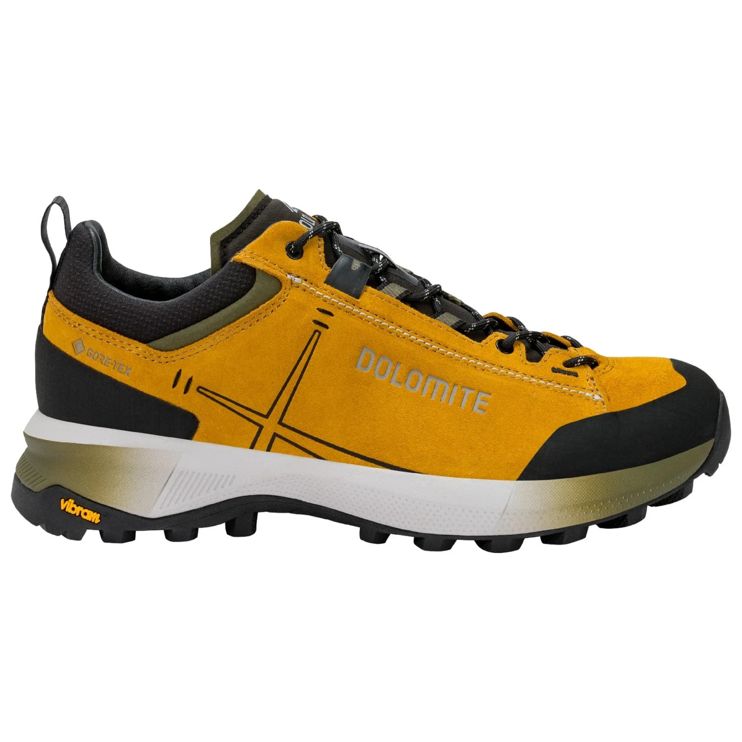 Мъжки мултиспорт обувки Dolomite Shoe Vernale Hike Low GTX Multisport shoes - Golden Yellow