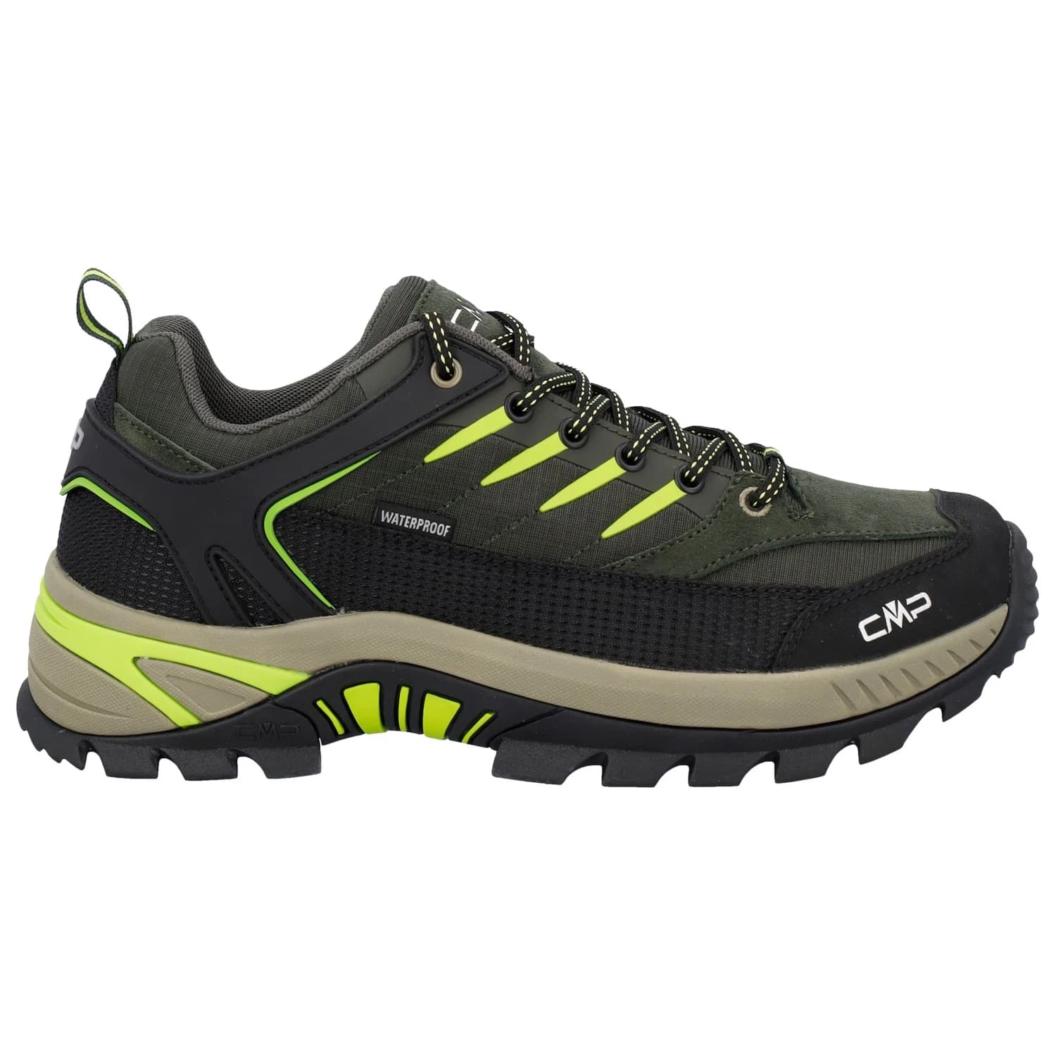 Мъжки мултиспорт обувки CMP Rigel 2.0 Low Trekking Shoes WP Multisport shoes - Pine / Mela