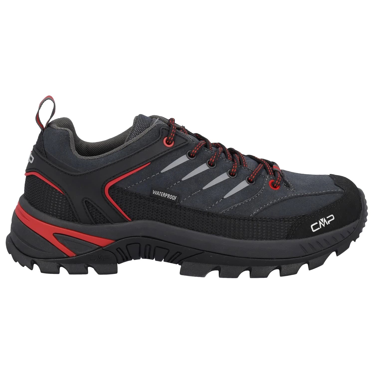 Мъжки мултиспорт обувки CMP Rigel 2.0 Low WP Trekking Shoes Multisport shoes - Titanio / Ferrari