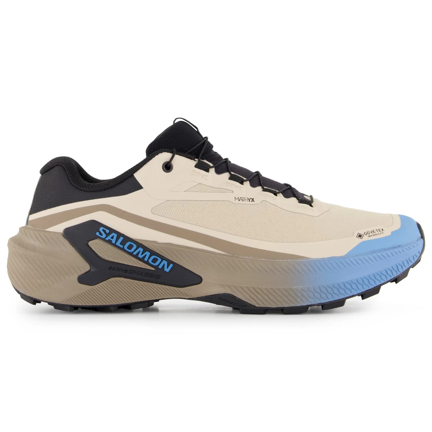 Мултиспорт обувки Salomon Genesis 2 GTX Trail running shoes - Oxford Tan / Walnut / Niagara
