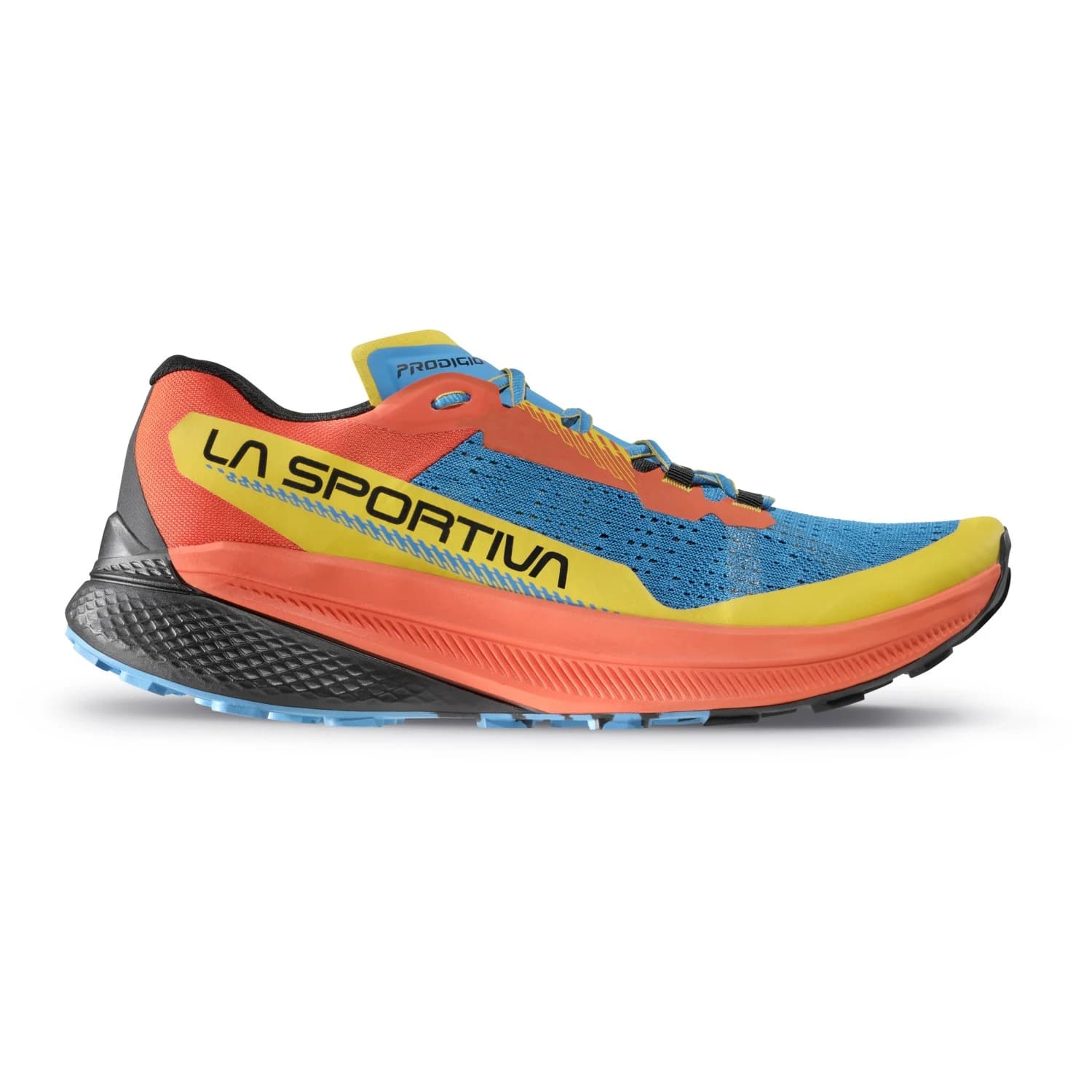 Мъжки обувки за трейл La sportiva Prodigio Trail running shoes - Tropic Blue / Cherry Tomato