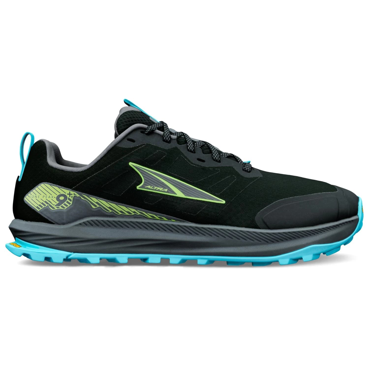 Мъжки маратонки Altra Lone Peak 9+ Trail running shoes - Black / Lime