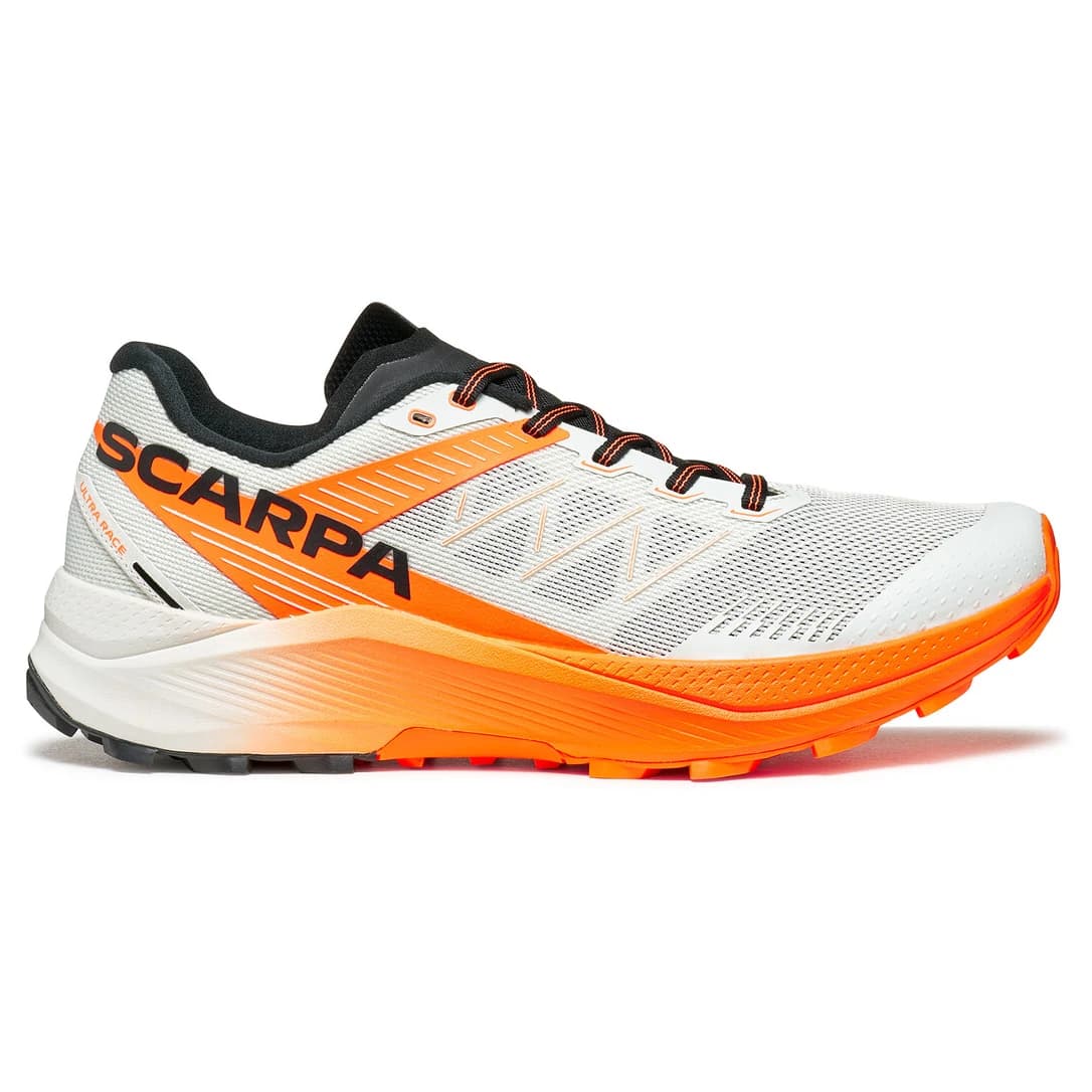 Маратонки Scarpa Spin Ultra 2 Trail running shoes - Ice / Orange Fluo