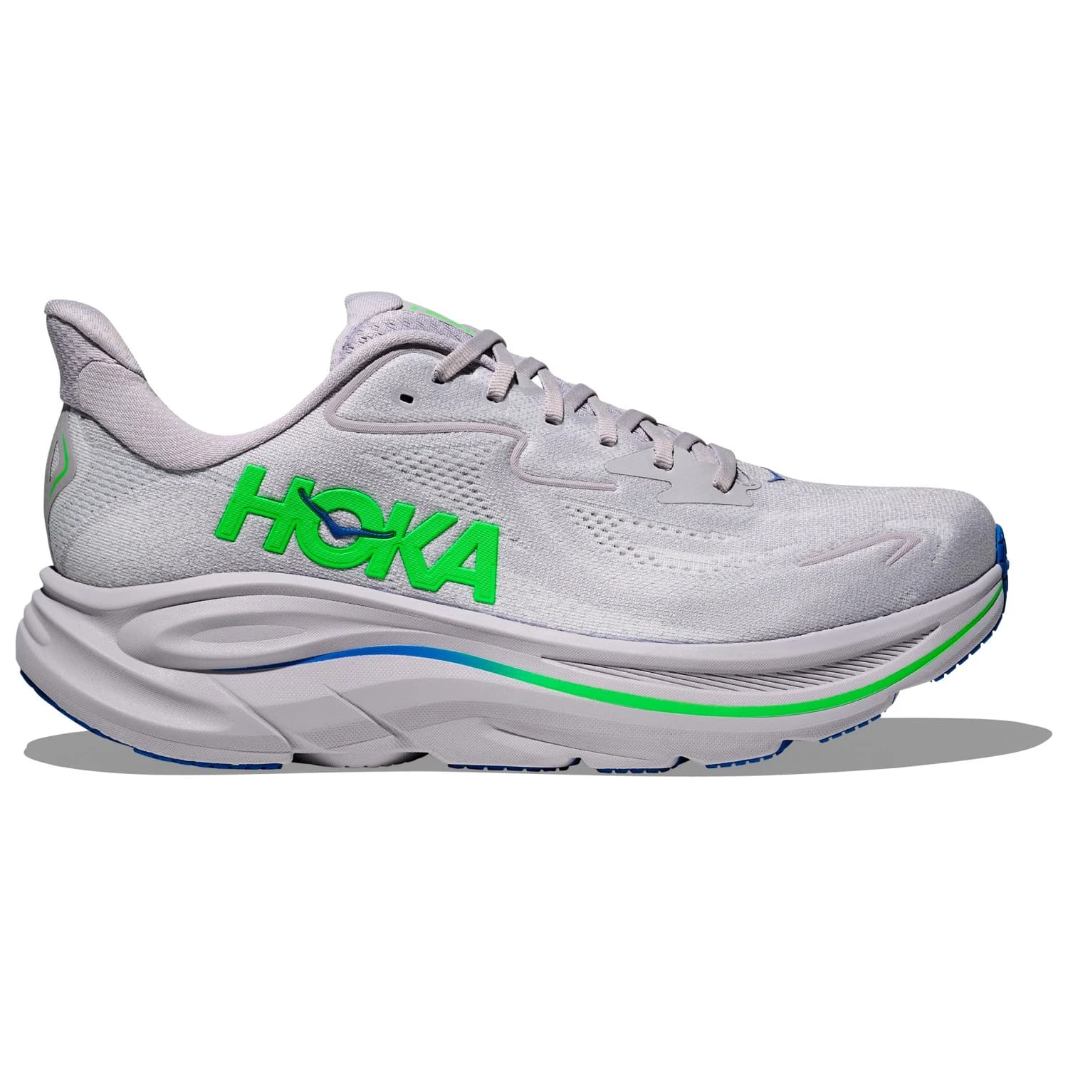 Мъжки маратонки Hoka Clifton 10 Running shoes - Ash Grey / Neon Green
