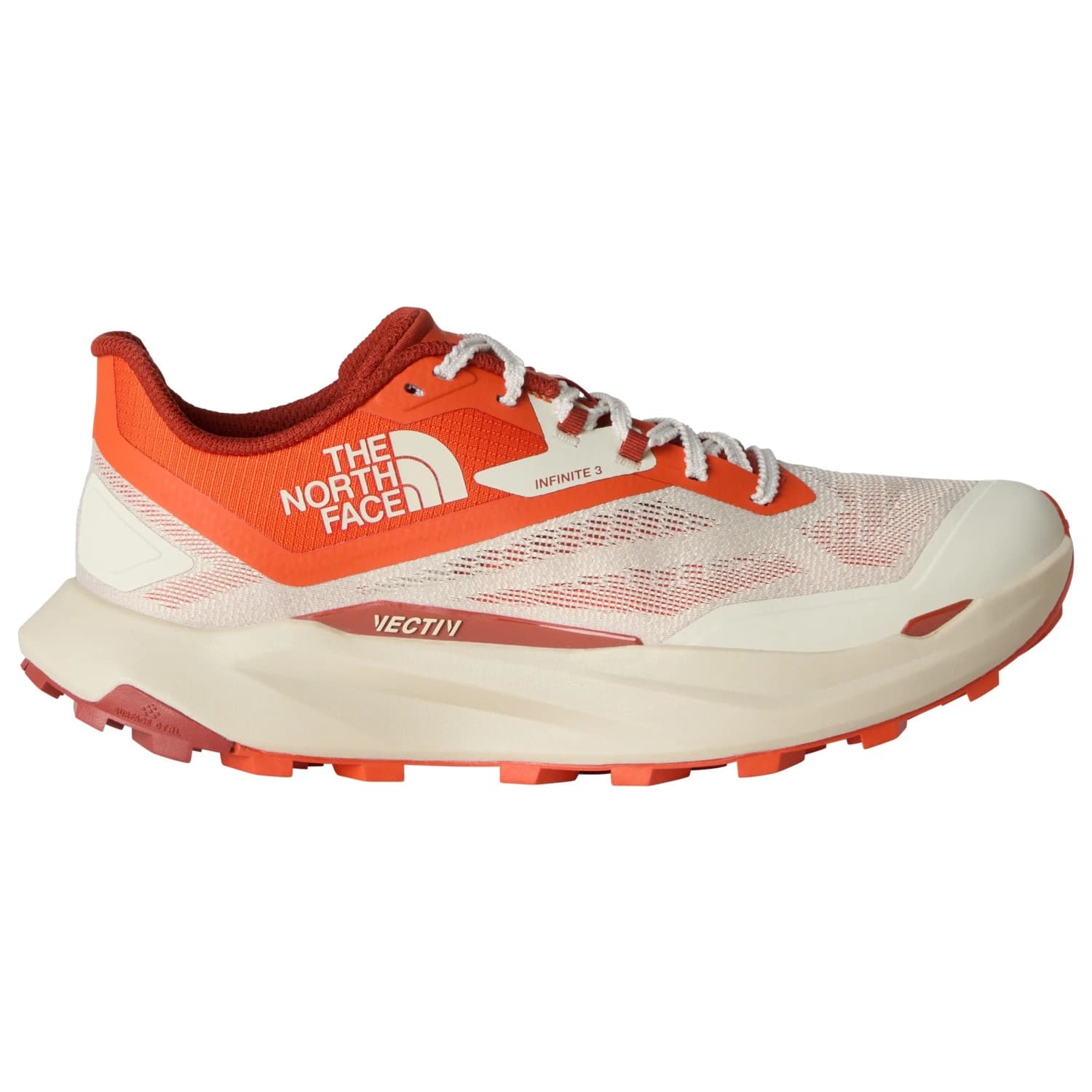 Мъжки маратонки The North Face Vectiv Infinite 3 Trail running shoes - Calacatta / Lava Red