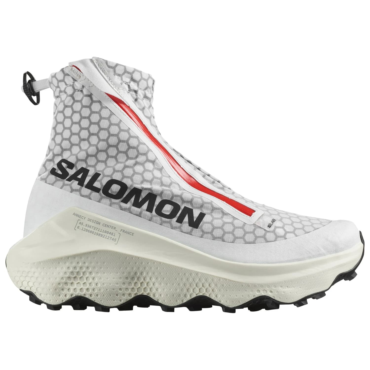 Маратонки Salomon S/Lab Ultra Dust Trail running shoes - White / Fiery Red / Vanilla Ice