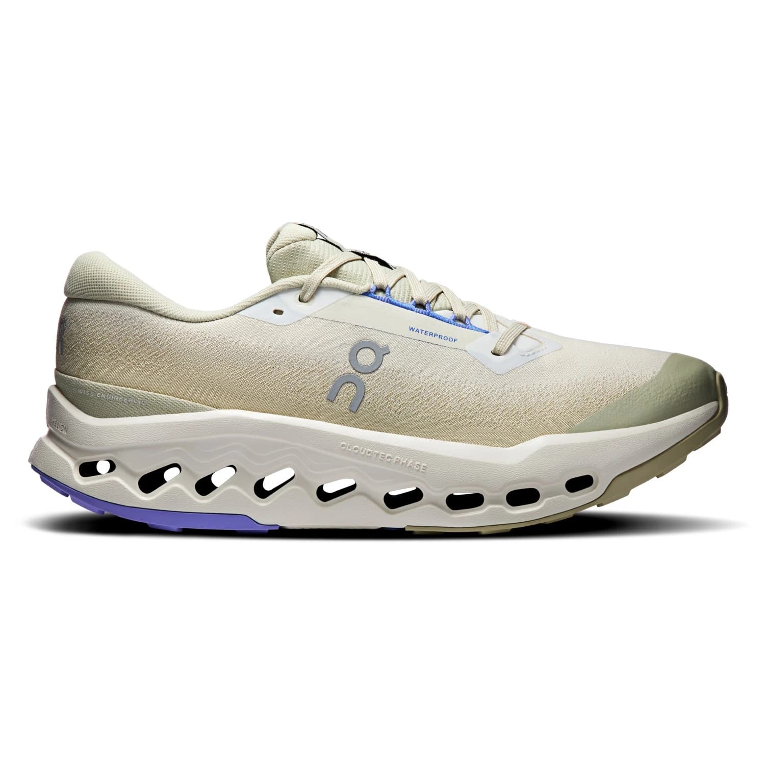 Мъжки маратонки On Cloudsurfer Trail 2 WP Trail running shoes - Ghost / Chalk