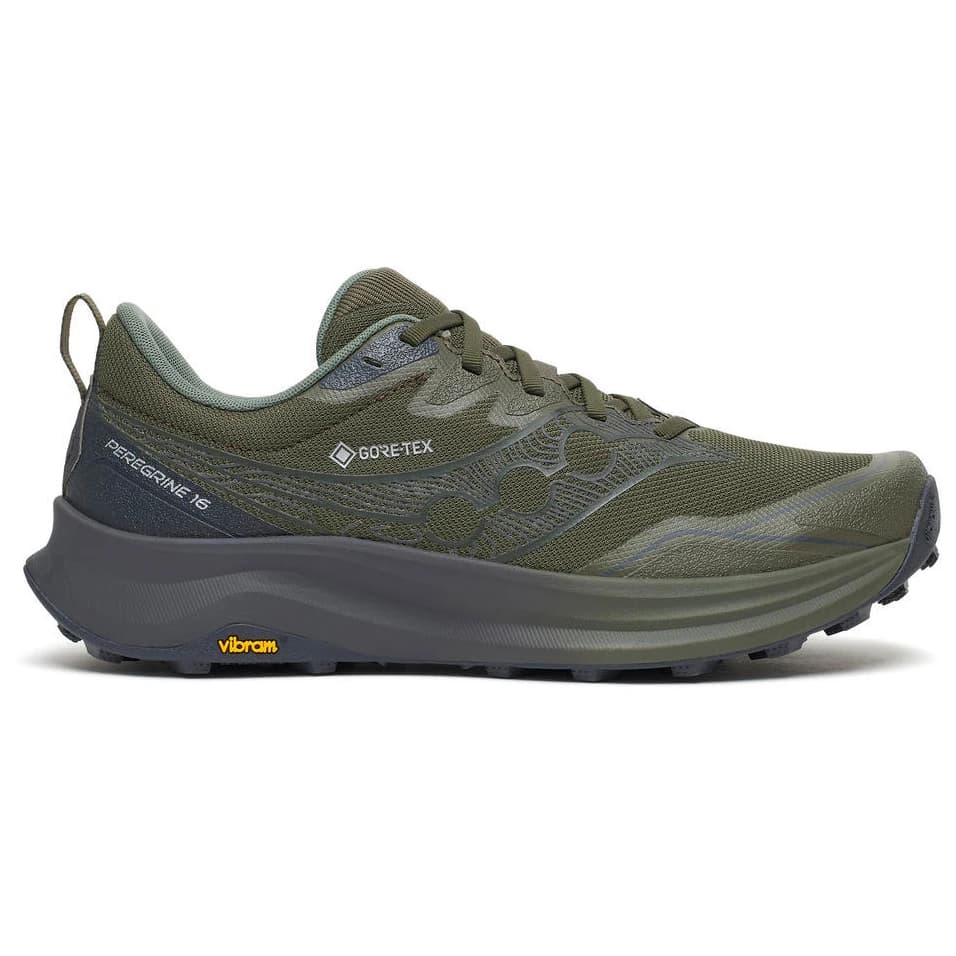 Маратонки Saucony Peregrine 16 GTX Trail running shoes - Fatigue / Ebony