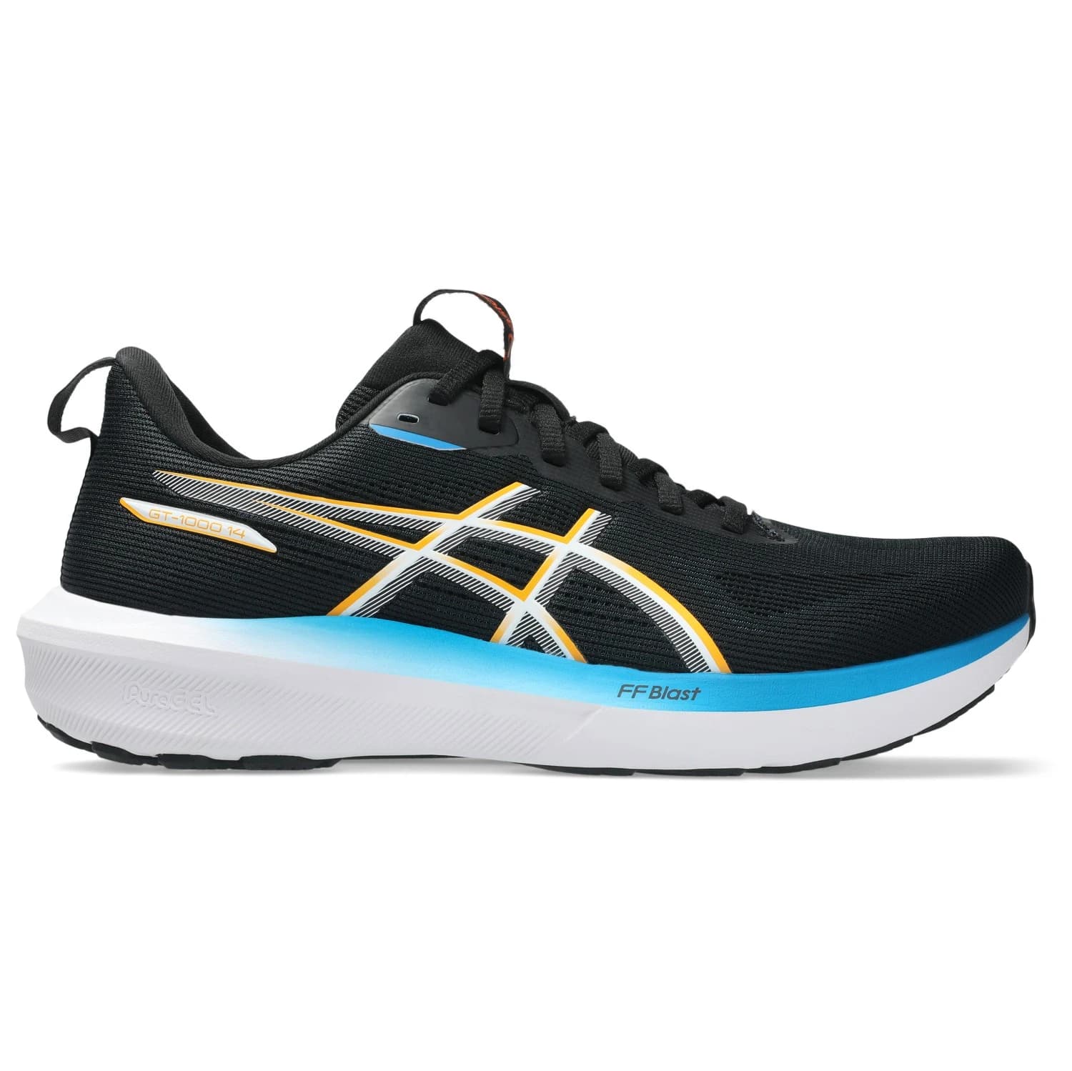 Мъжки маратонки Asics GT-1000 14 Running shoes - Black / Yamabuki