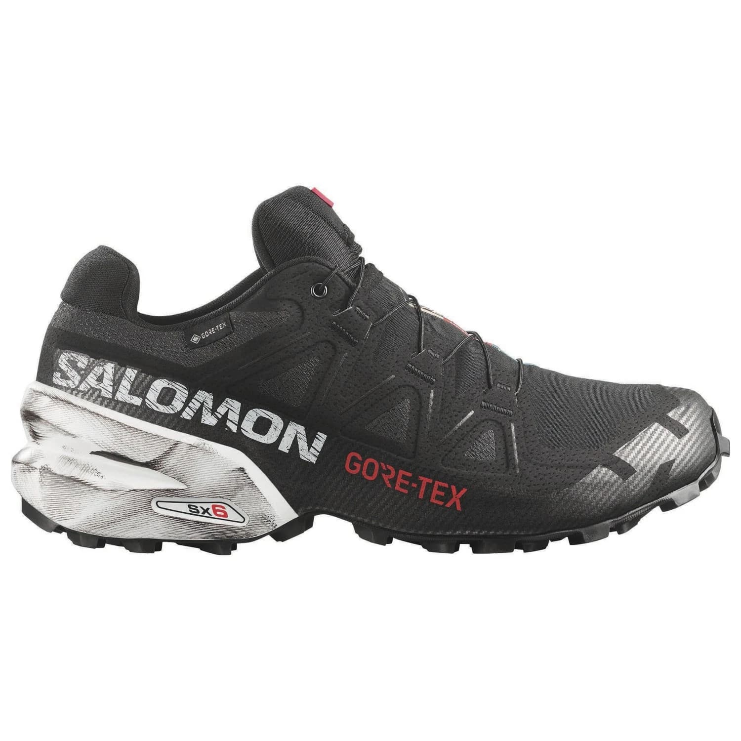 Маратонки Salomon Speedcross 6 GORE-TEX 20 Years Trail running shoes - Black / White / Fiery Red