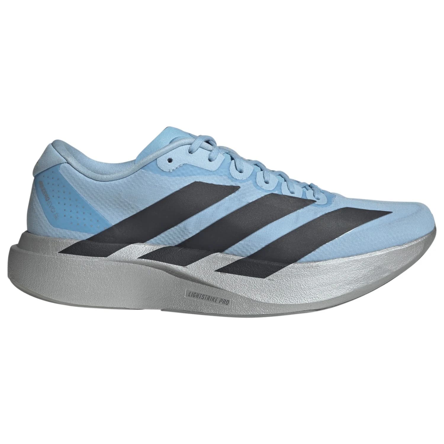 Маратонки adidas Adizero Evo SL Woven Running shoes - Clear Sky / Carbon / Silver Metallic
