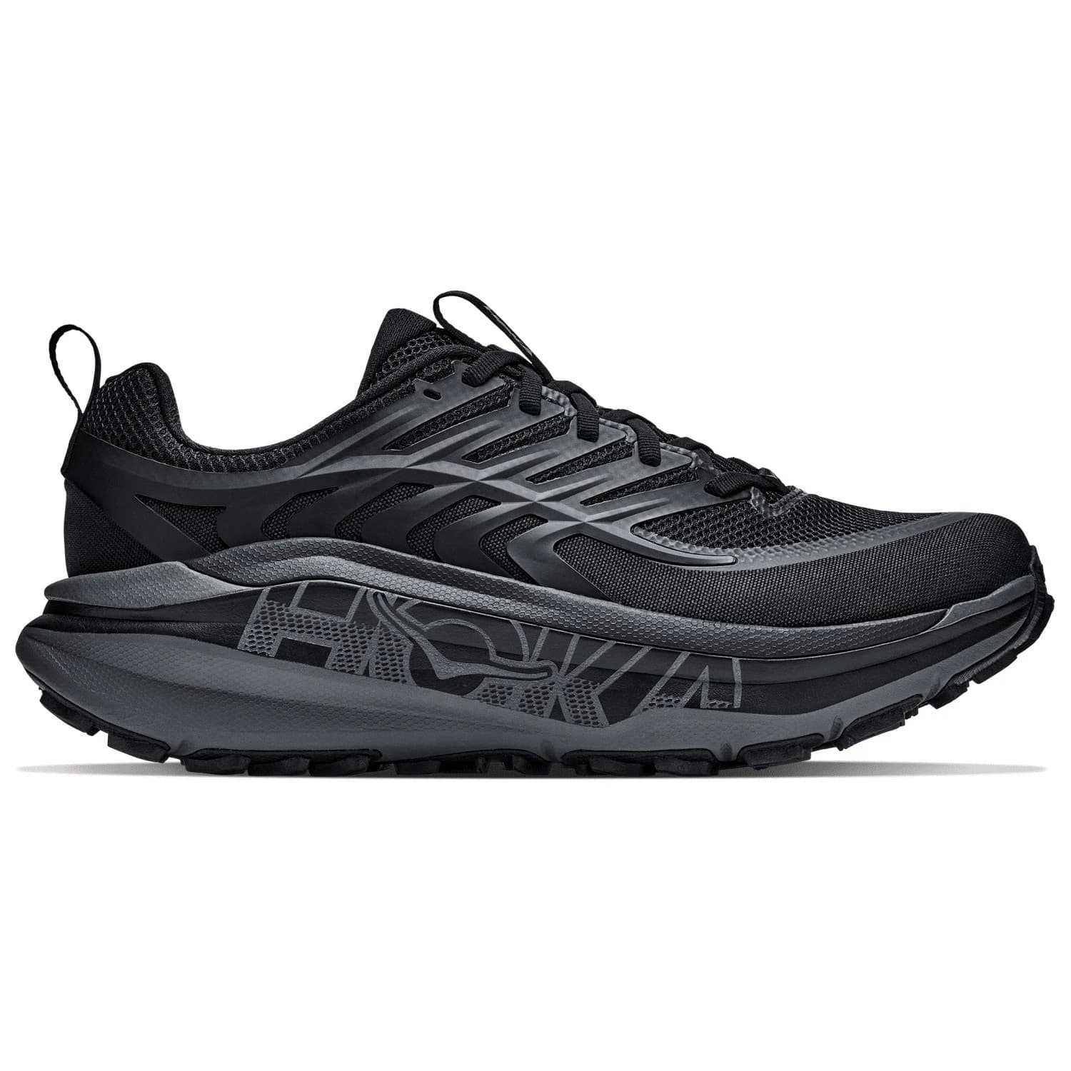 Маратонки HOKA Stinson 8 Trail running shoes - Black / Outer Orbit