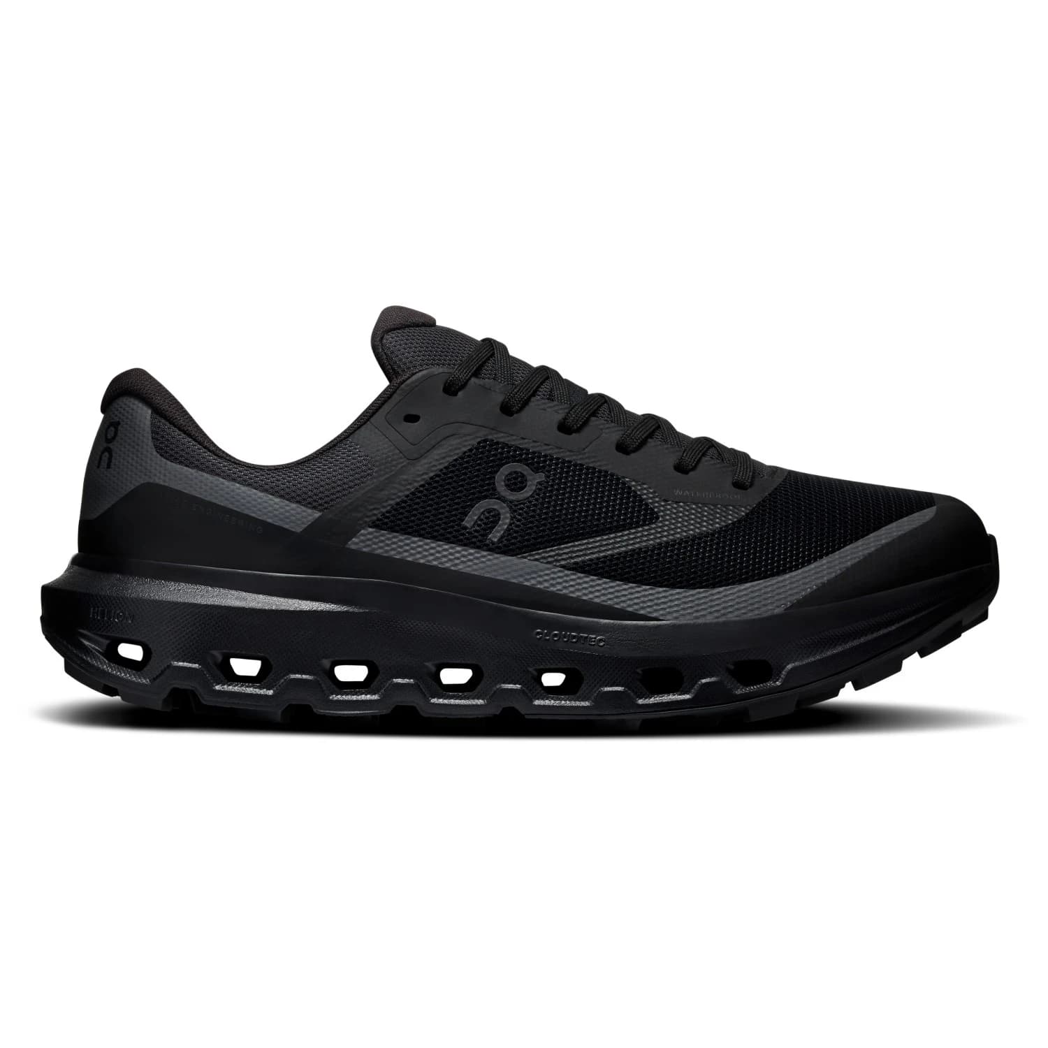Мъжки маратонки On Cloudvista 3 Waterproof Trail running shoes - Black / Black